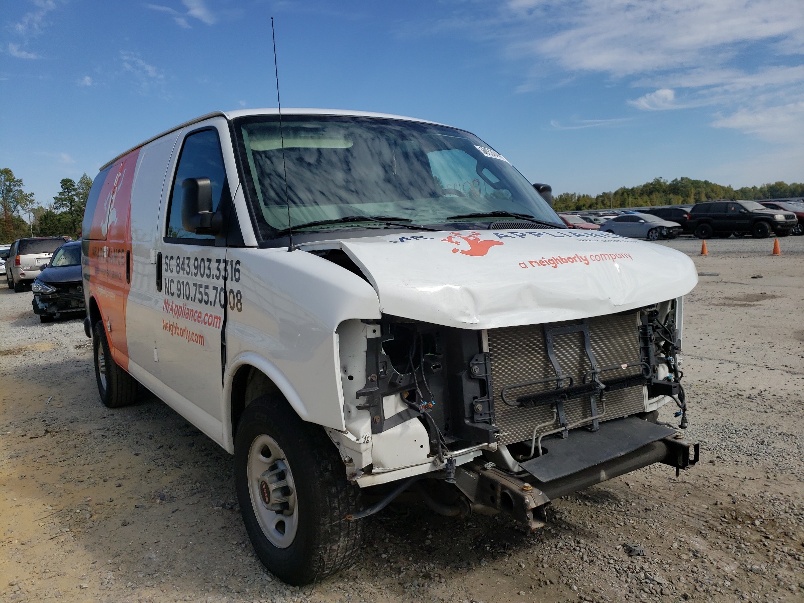 Photo 1 from auction – 2017 GMC SAVANA G25 with VIN 1GTW7AFF5H1108479