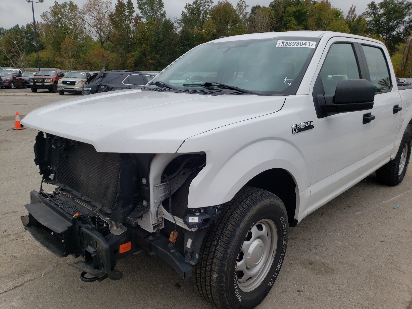 Photo 2 from auction – 2019 FORD F150 SUPER with VIN 1FTEW1EP2KKC83461