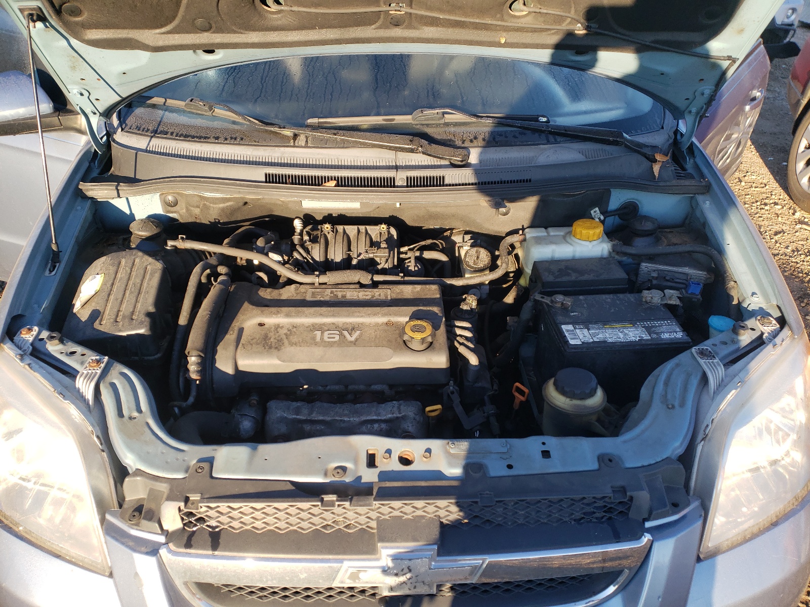 Photo 7 from auction – 2007 CHEVROLET AVEO LT with VIN KL1TG56627B187149