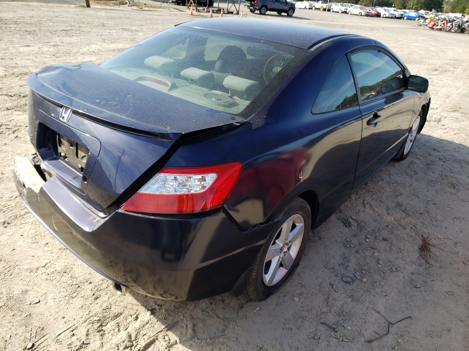 Photo 4 from auction – 2007 HONDA CIVIC EX with VIN 2HGFG12857H557914