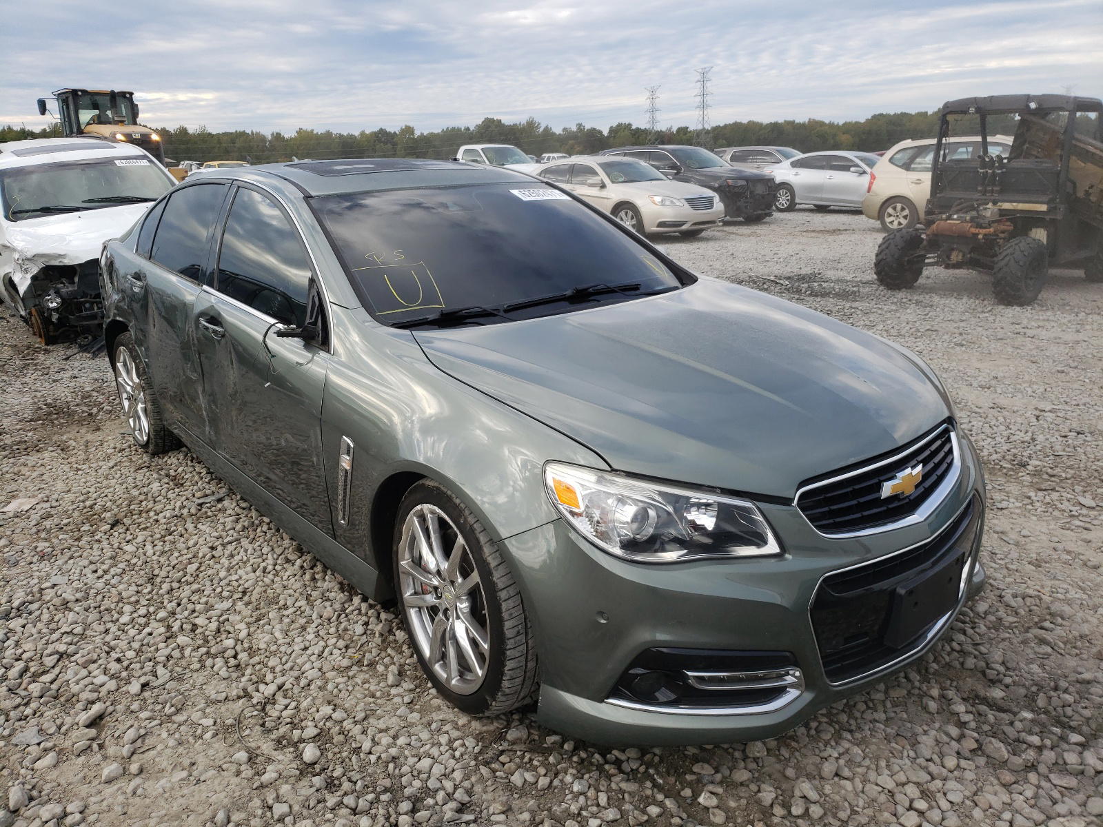 CHEVROLET SS 2014 with VIN 6G3F15RW5EL962833 - Photo from auction