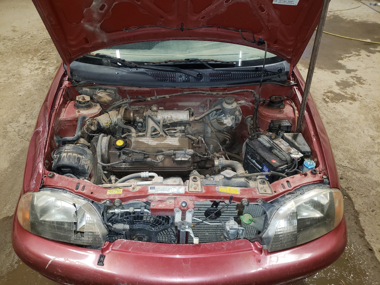 Photo 7 from auction – 2001 CHEVROLET METRO LSI with VIN 2C1MR522716709887