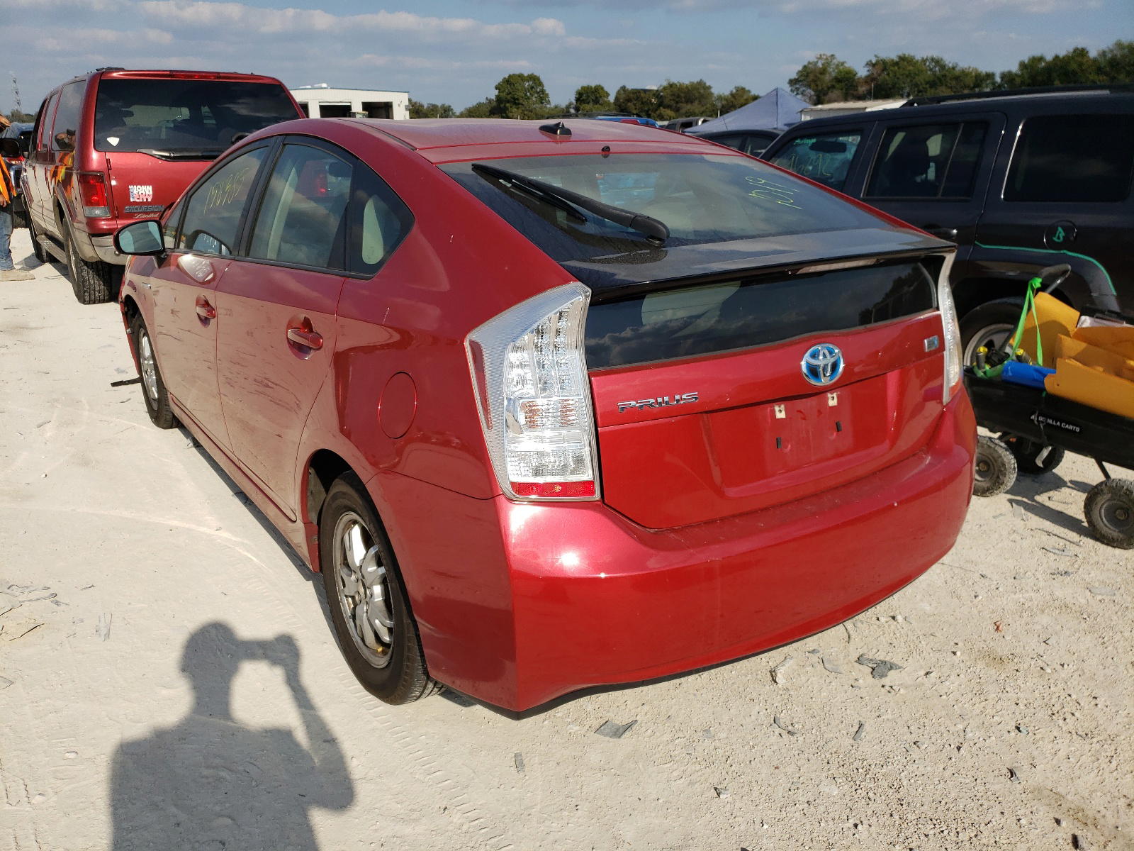 Photo 3 from auction – 2010 TOYOTA PRIUS with VIN JTDKN3DU3A0094255