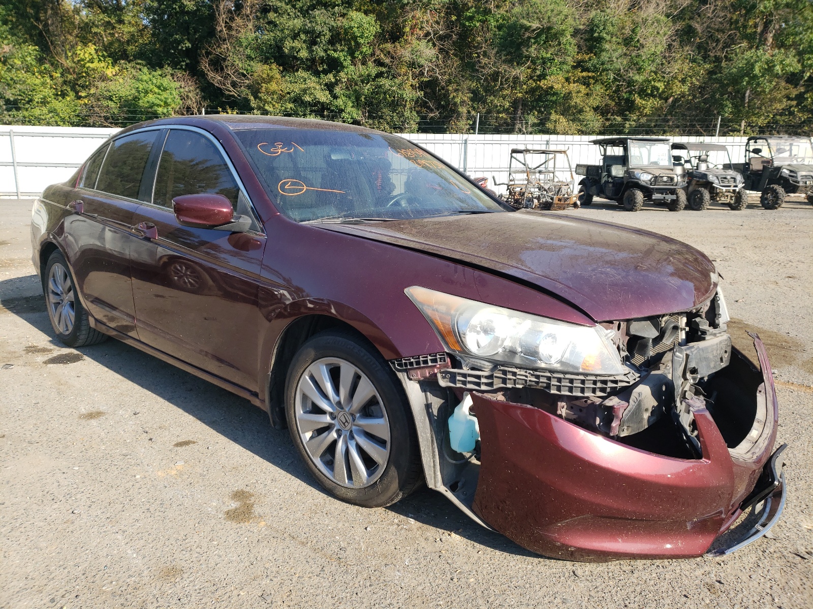 HONDA ACCORD EXL 2012 with VIN 1HGCP2F8XCA219730 - Photo from auction