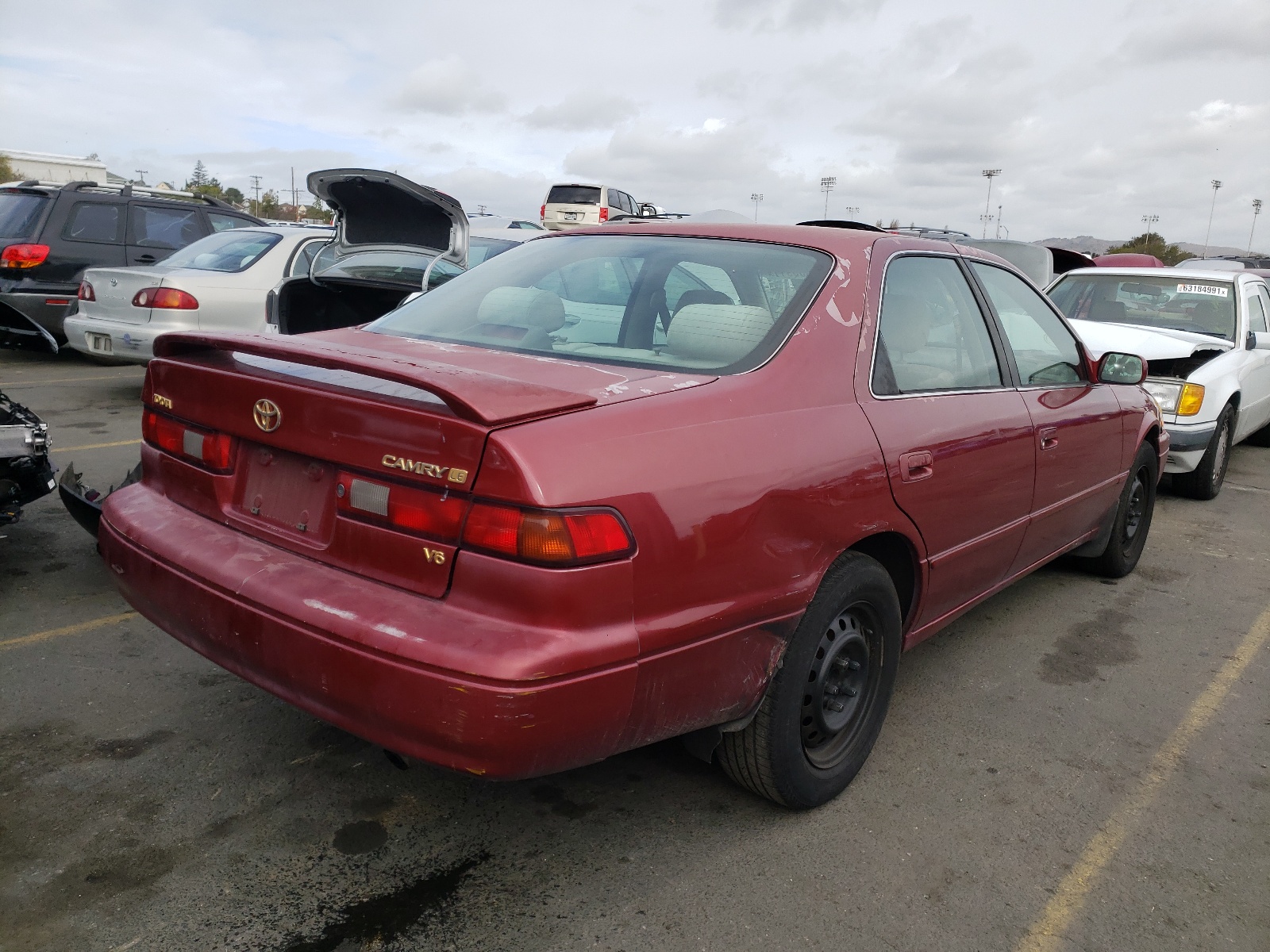 Photo 4 from auction – 1998 TOYOTA CAMRY CE with VIN JT2BF22K2W0123446