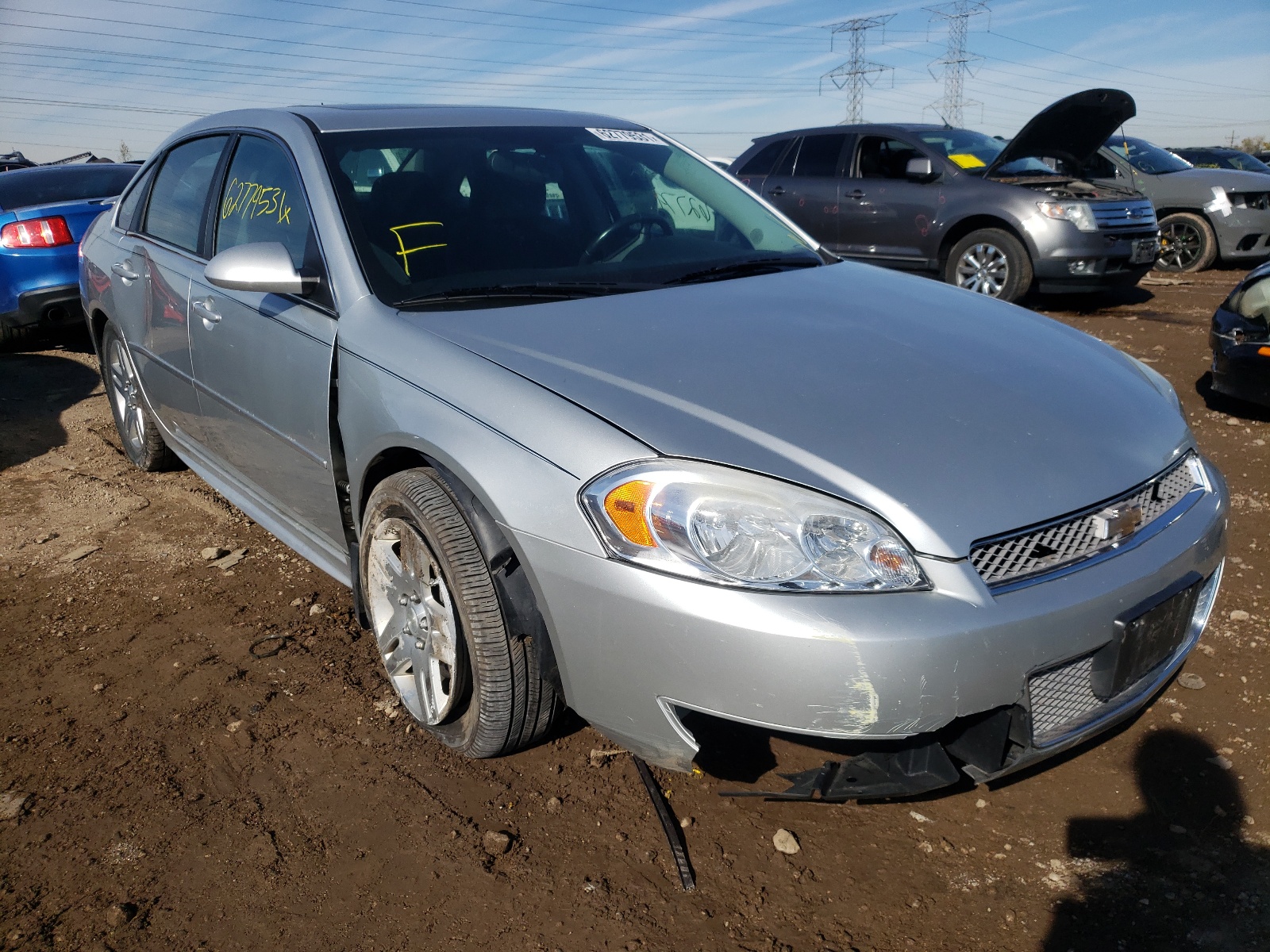 CHEVROLET IMPALA LT 2012 with VIN 2G1WB5E36C1181434 - Photo from auction