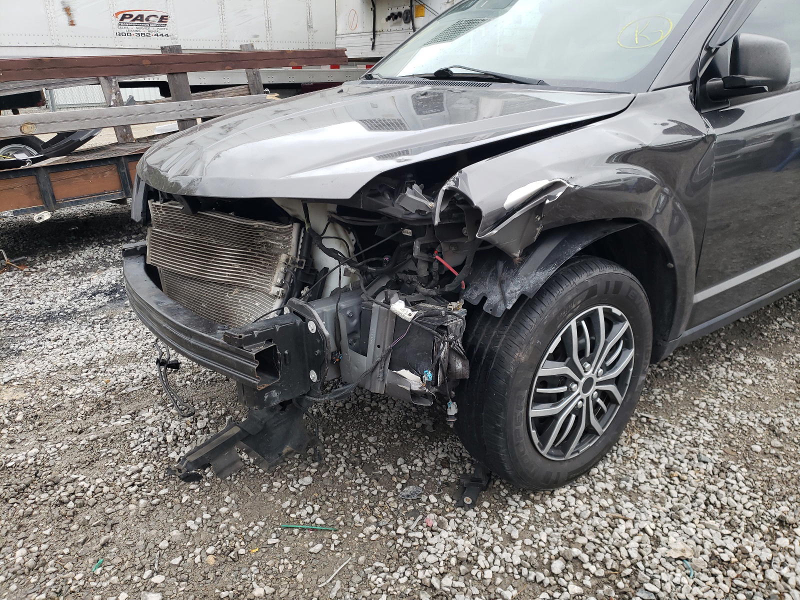 Photo 9 from auction – 2015 DODGE JOURNEY SE with VIN 3C4PDCAB2FT670682