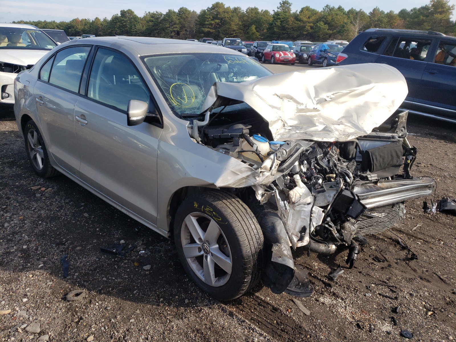 Photo 1 from auction – 2012 VOLKSWAGEN JETTA TDI with VIN 3VWLL7AJ2CM450283