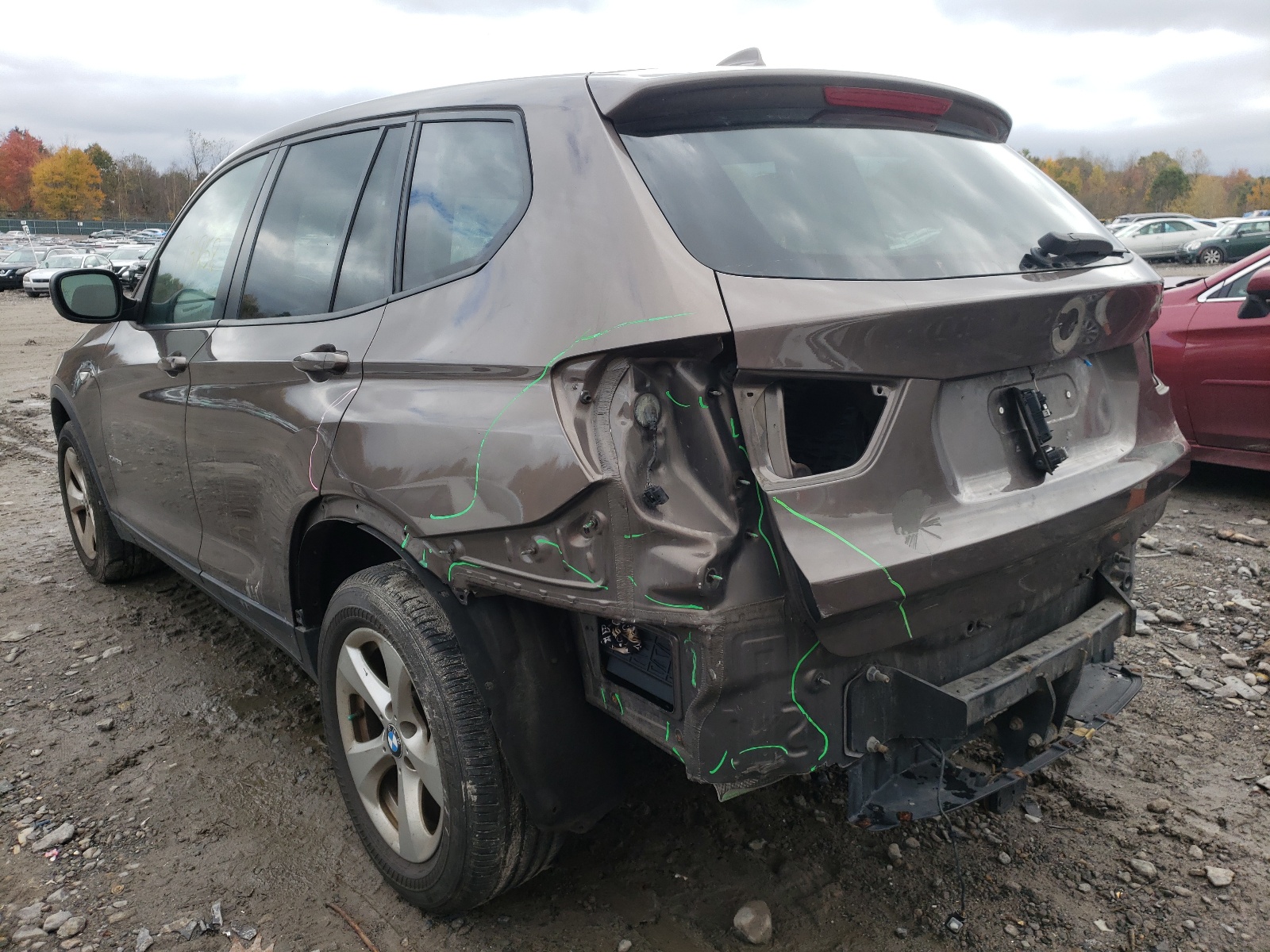 Photo 3 from auction – 2011 BMW X3 XDRIVE2 with VIN 5UXWX5C5XBL703373