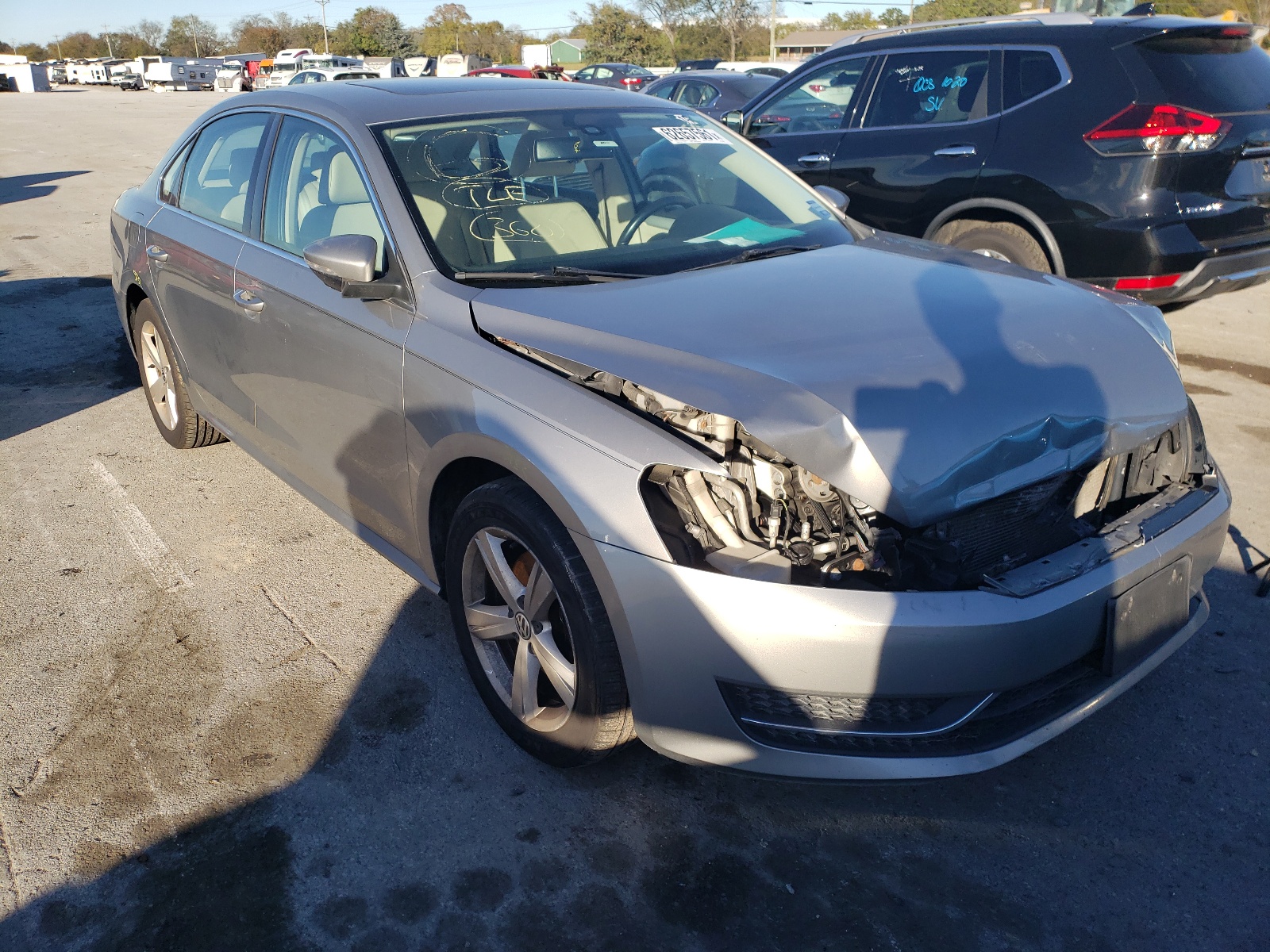 Photo 1 from auction – 2012 VOLKSWAGEN PASSAT SE with VIN 1VWBP7A36CC084024