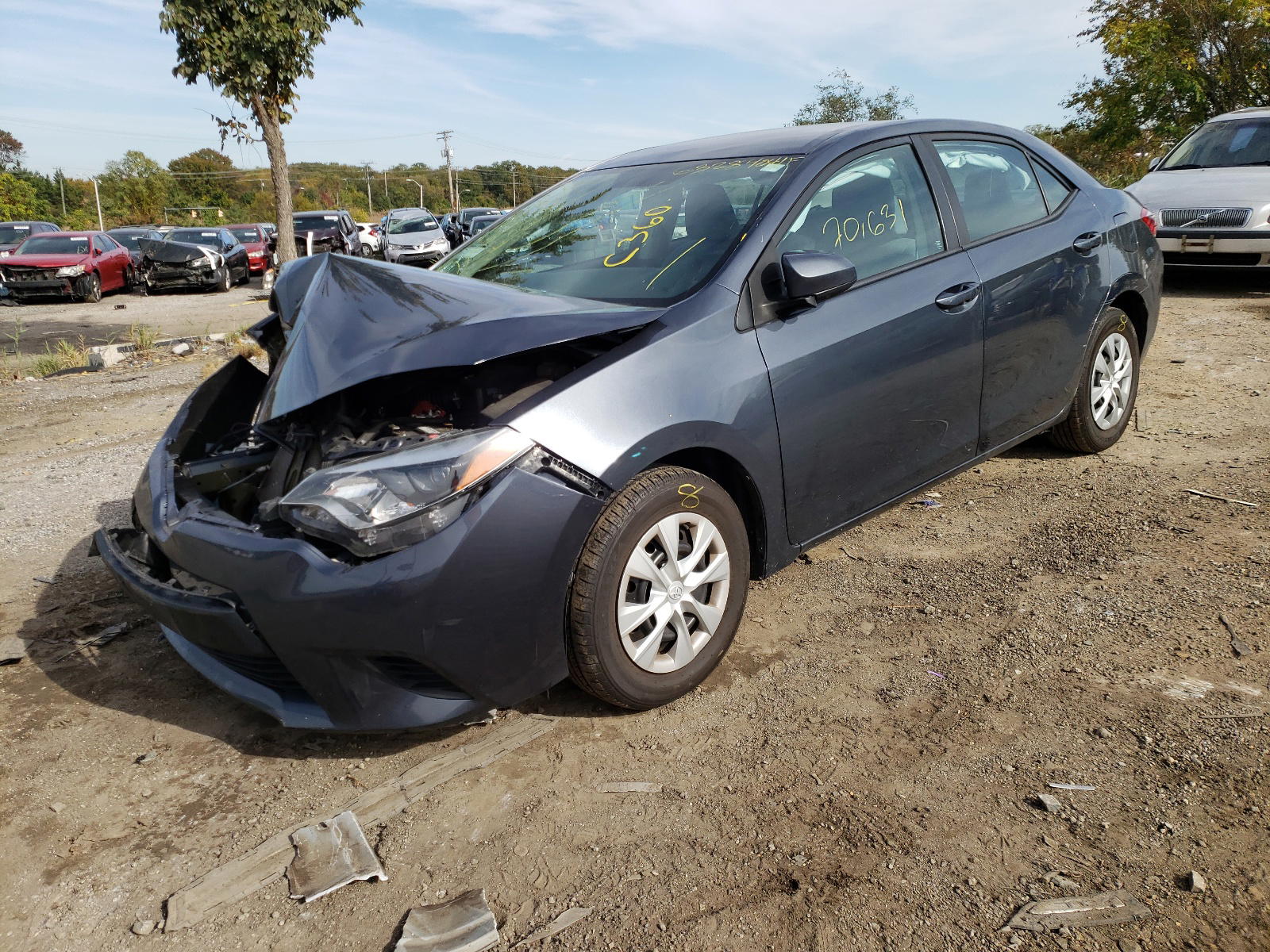 Photo 2 from auction – 2016 TOYOTA COROLLA L with VIN 5YFBURHE6GP553043