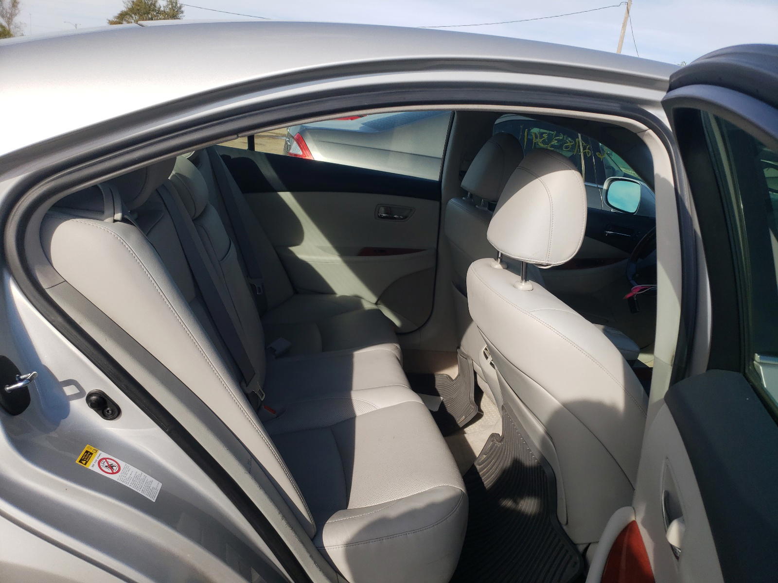 Photo 6 from auction – 2007 LEXUS ES 350 with VIN JTHBJ46G672099468