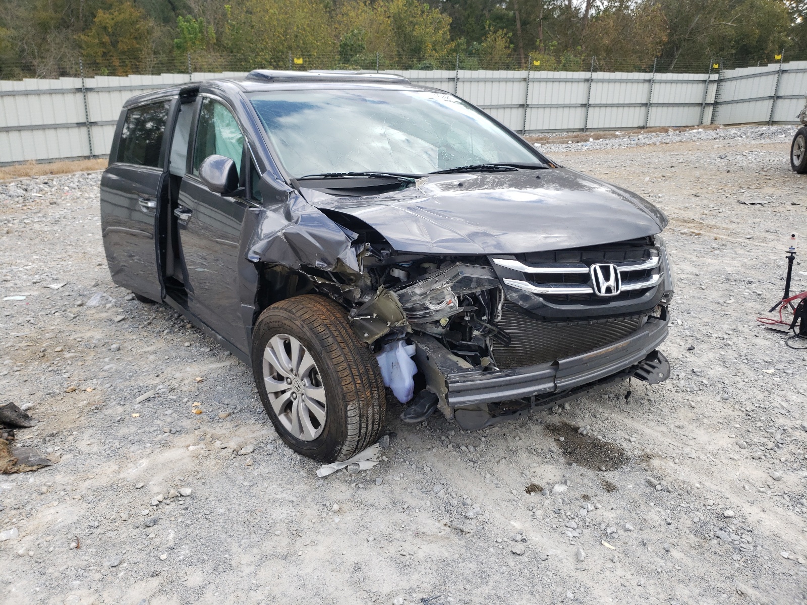 HONDA ODYSSEY EX 2016 with VIN 5FNRL5H67GB123214 - Photo from auction