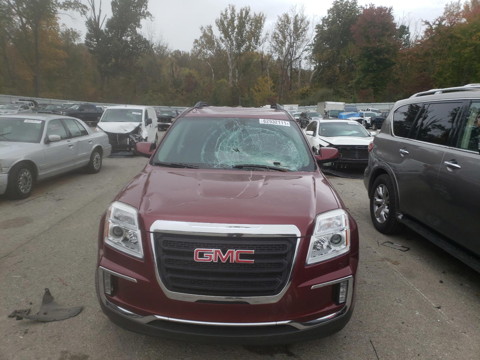 Photo 9 from auction – 2017 GMC TERRAIN SL with VIN 2GKFLNE32H6186407