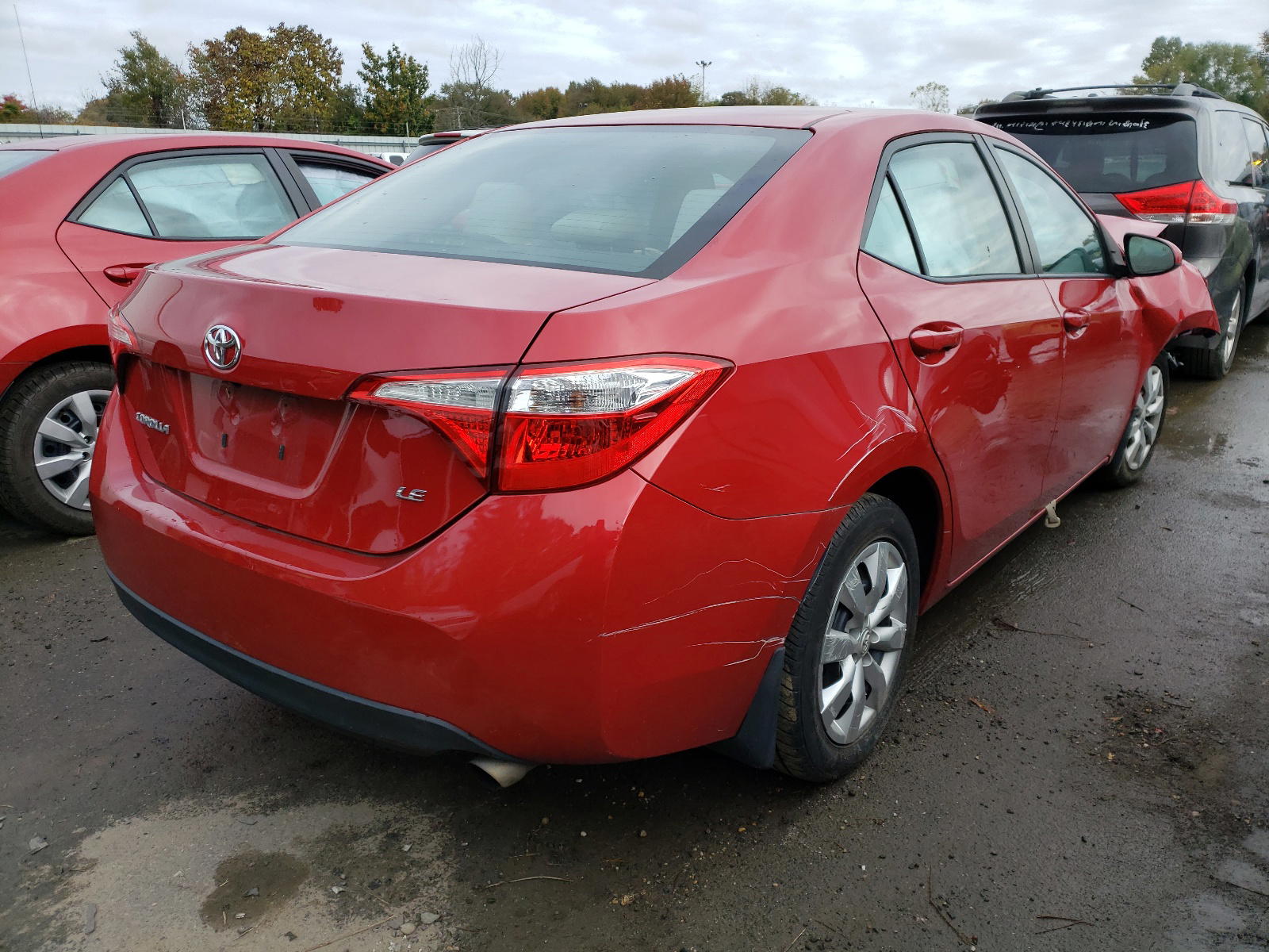 Photo 4 from auction – 2015 TOYOTA COROLLA L with VIN 2T1BURHE3FC362503