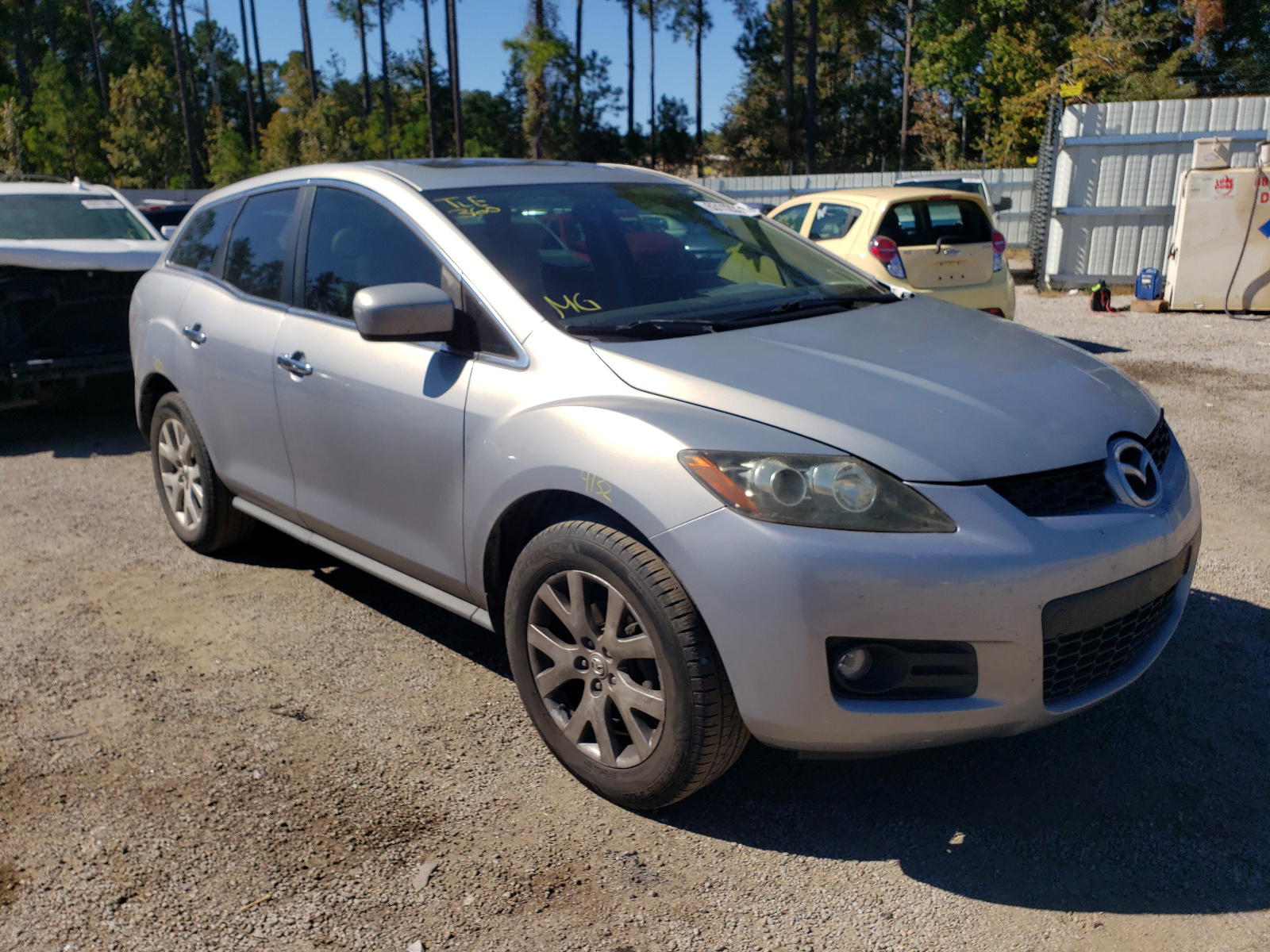 MAZDA CX-7 2007 with VIN JM3ER293270131081 - Photo from auction
