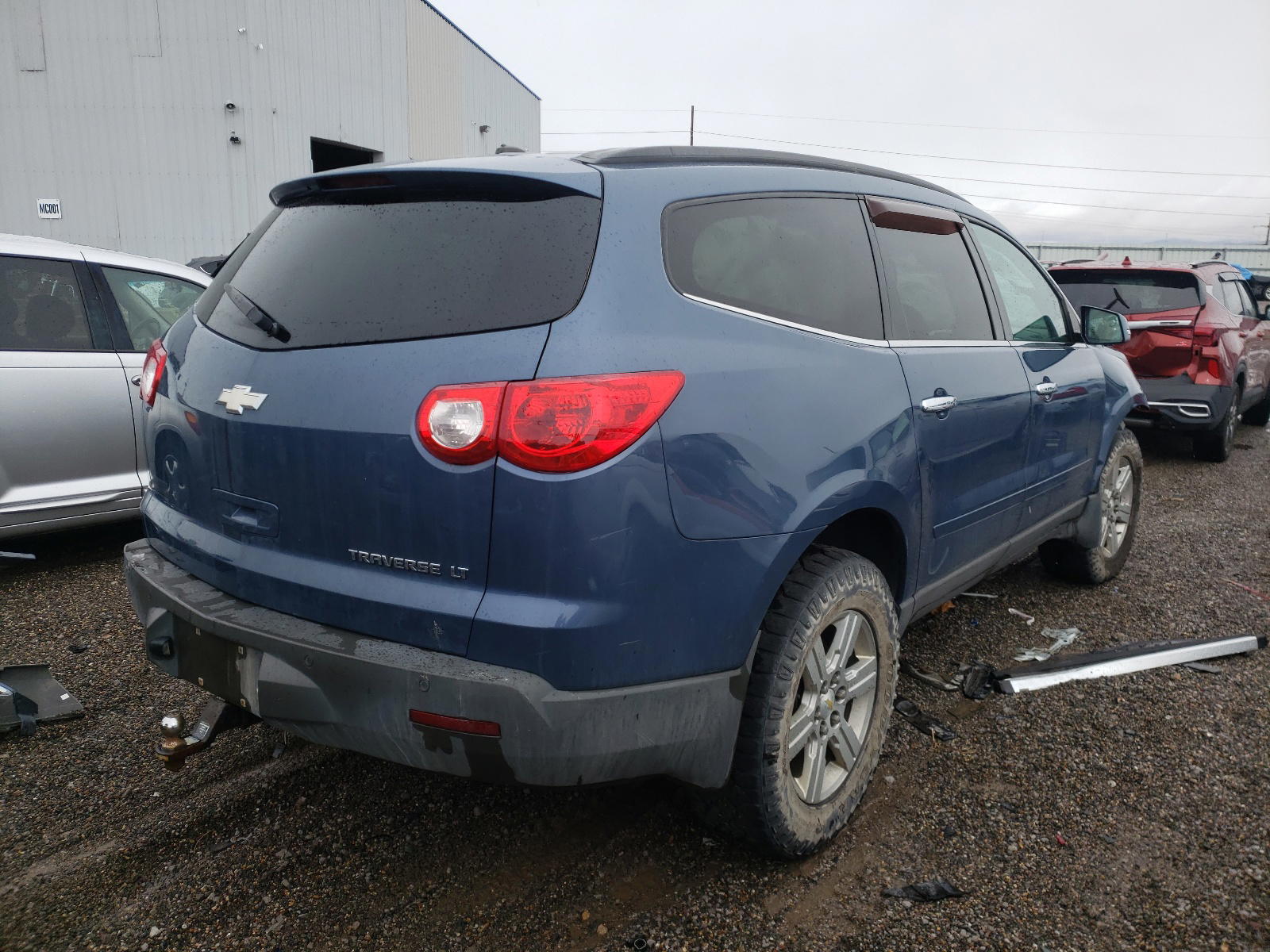 Photo 4 from auction – 2012 CHEVROLET TRAVERSE L with VIN 1GNKRGED4CJ281048