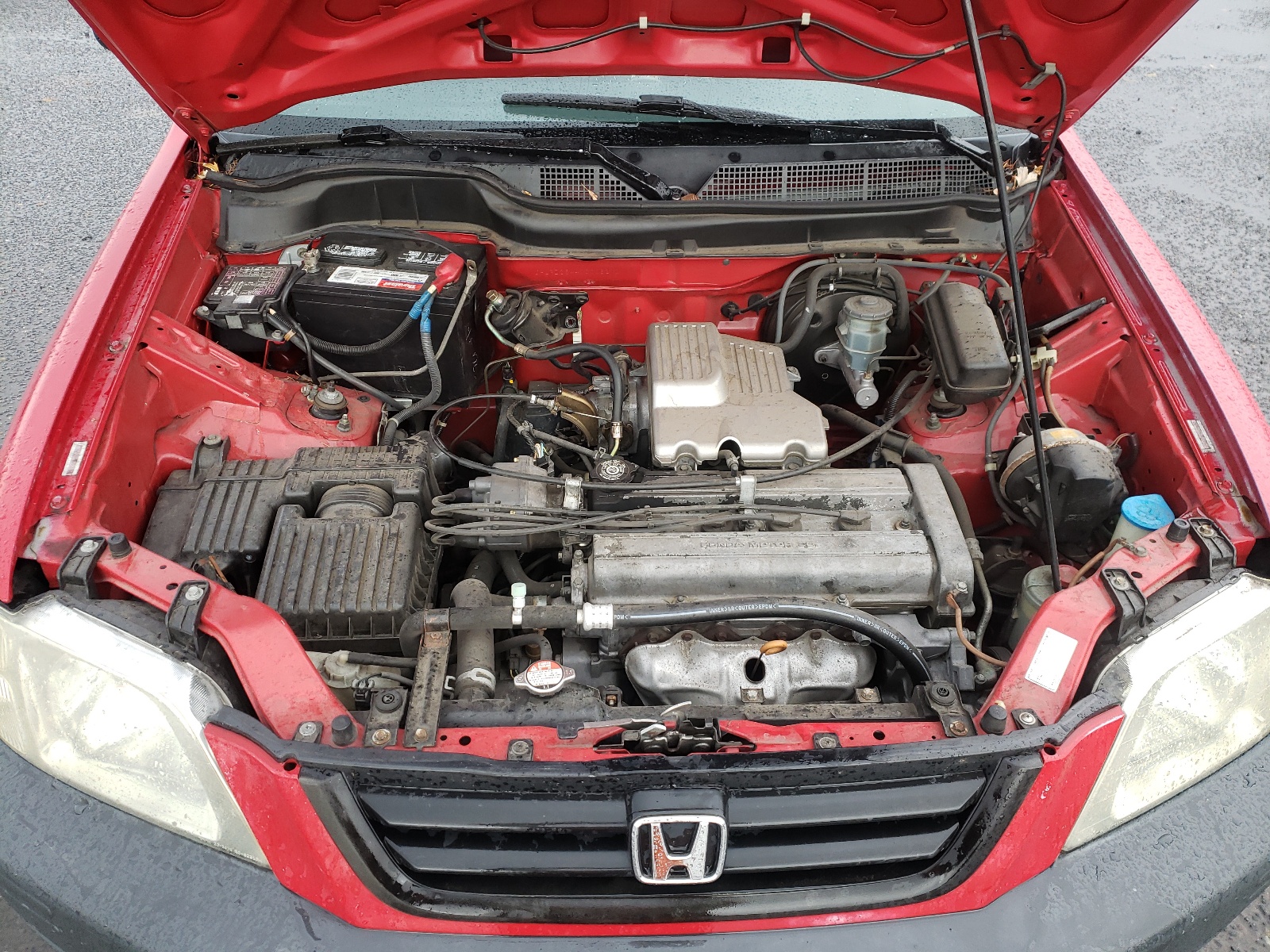 Photo 7 from auction – 2001 HONDA CR-V LX with VIN JHLRD28441C006210