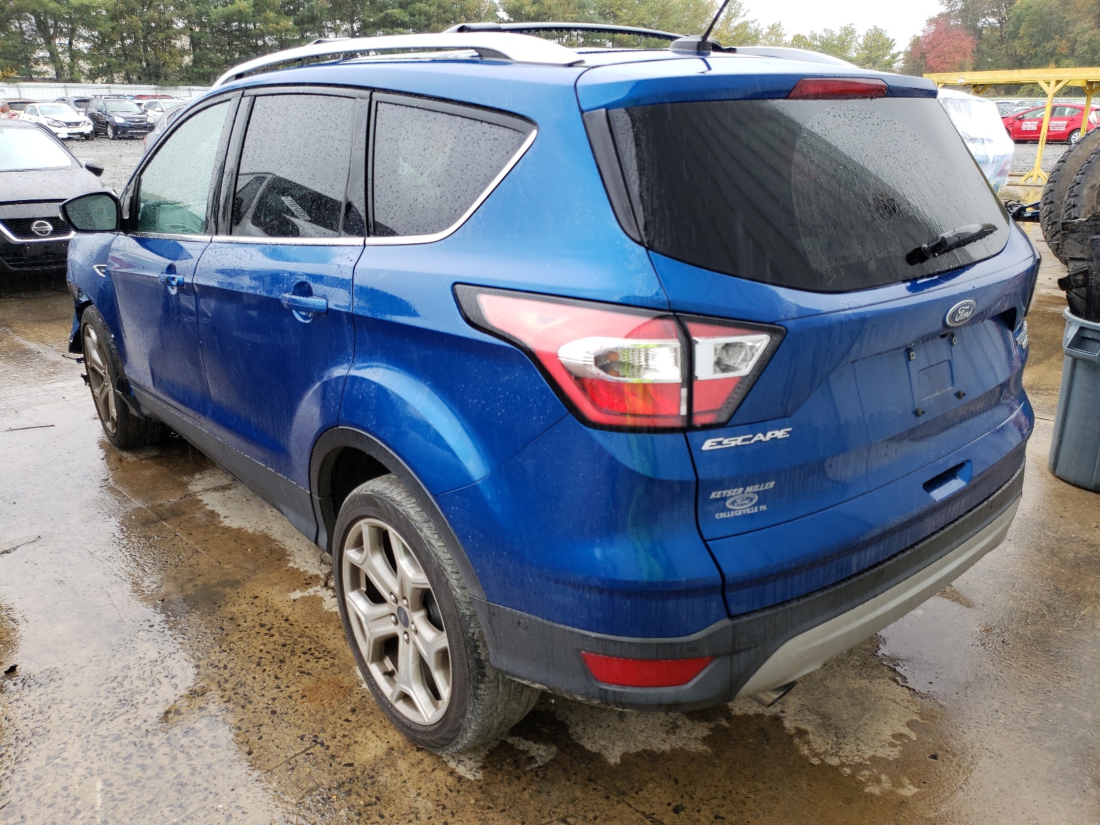 Photo 3 from auction – 2017 FORD ESCAPE TIT with VIN 1FMCU9J91HUD02917