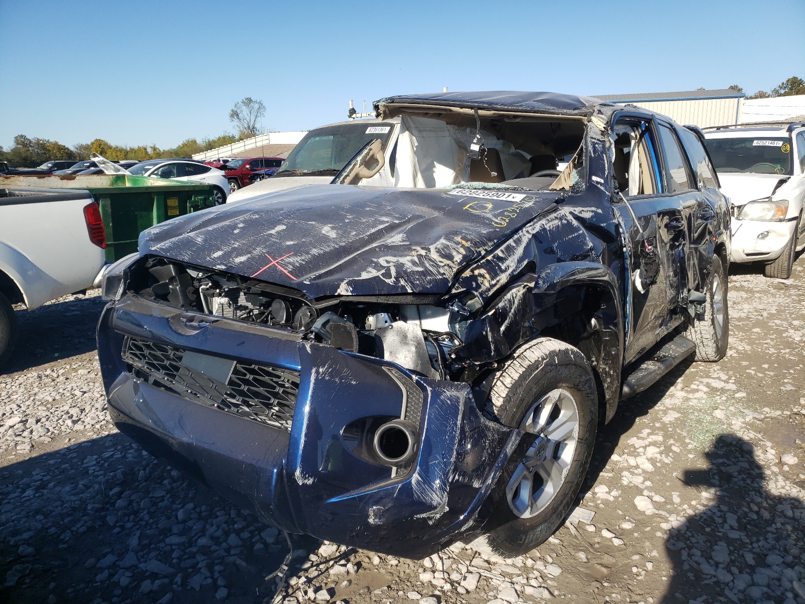 Photo 2 from auction – 2021 TOYOTA 4RUNNER SR with VIN JTEEU5JR3M5250700
