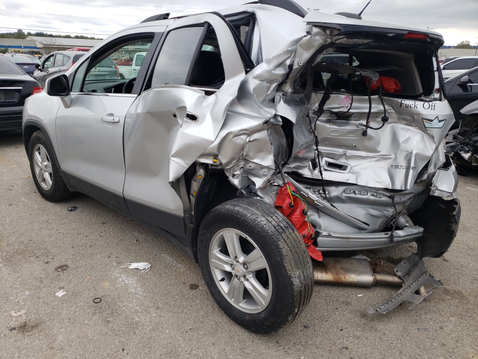 Photo 3 from auction – 2016 CHEVROLET TRAX 1LT with VIN KL7CJLSB9GB510658