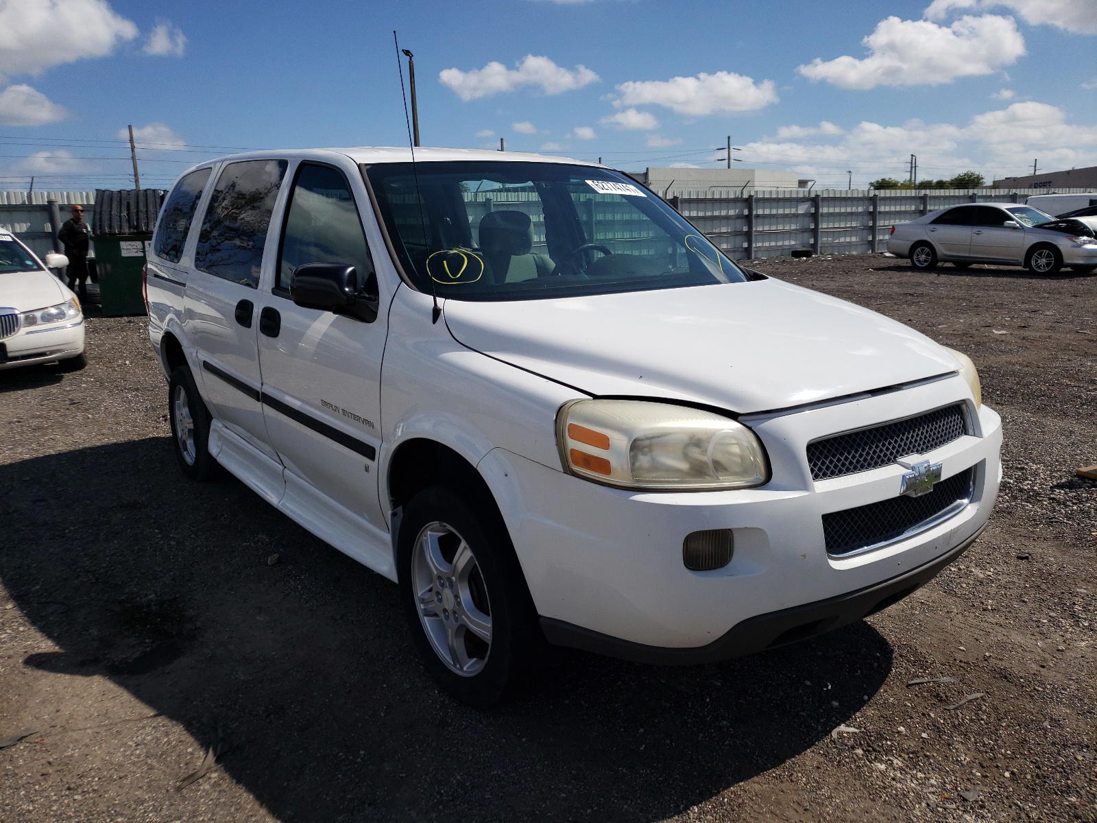 CHEVROLET UPLANDER I 2008 with VIN 1GBDV13W08D210969 - Photo from auction