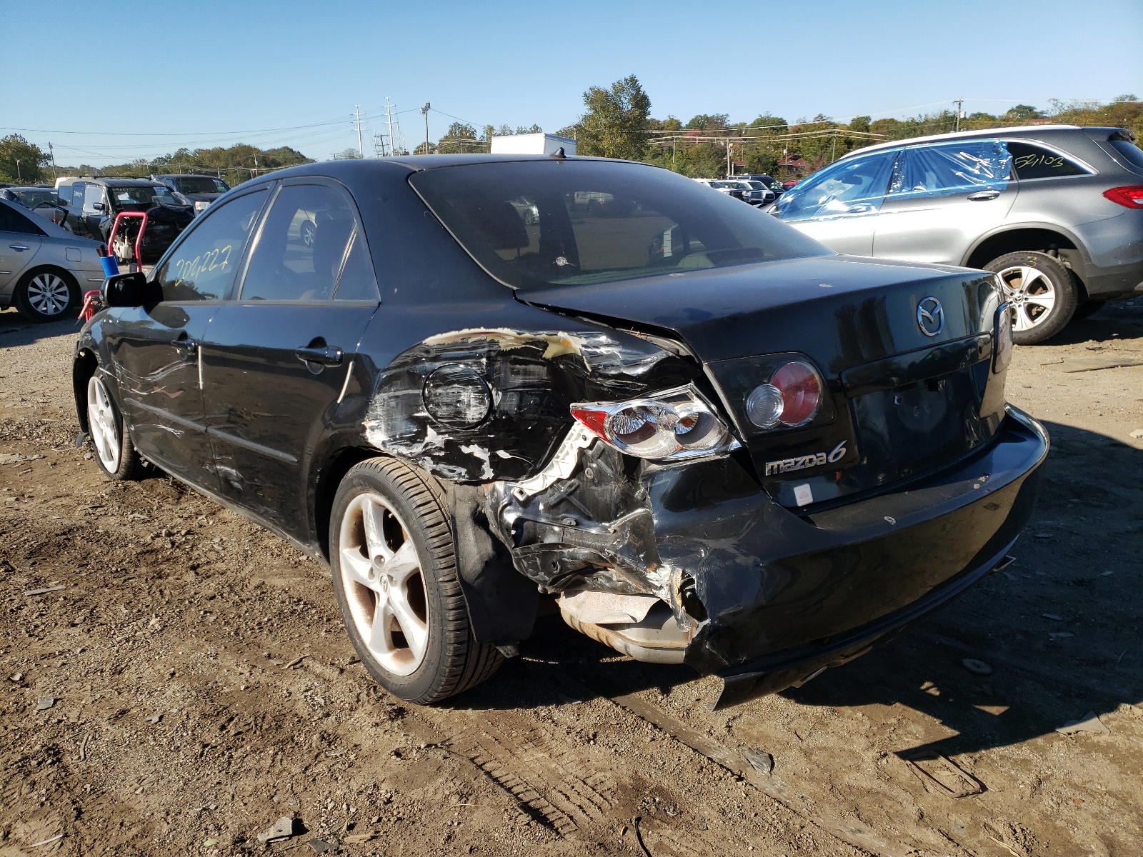 Photo 3 from auction – 2008 MAZDA 6 I with VIN 1YVHP80C385M11523