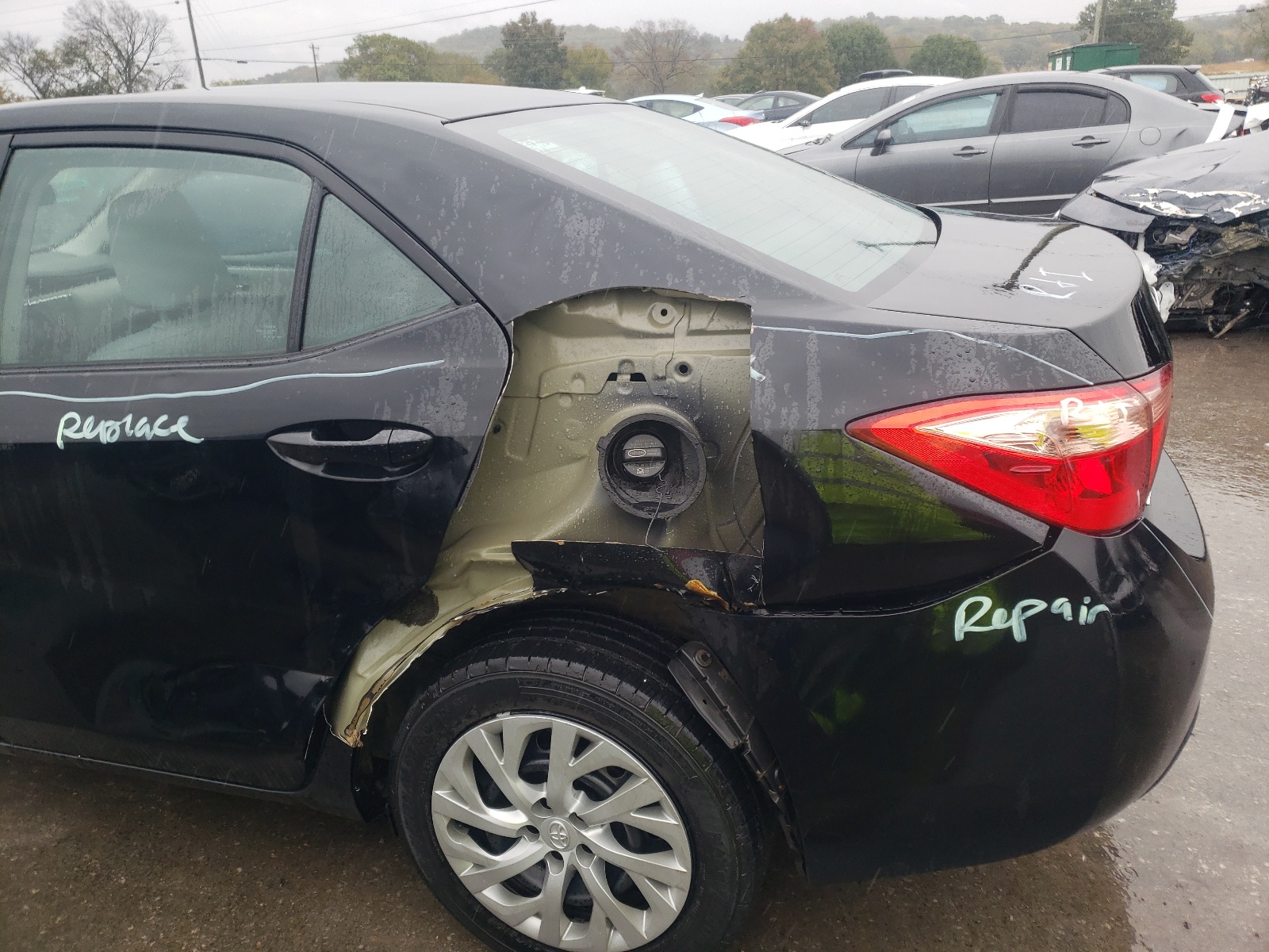 Photo 9 from auction – 2017 TOYOTA COROLLA L with VIN 2T1BURHE9HC789414