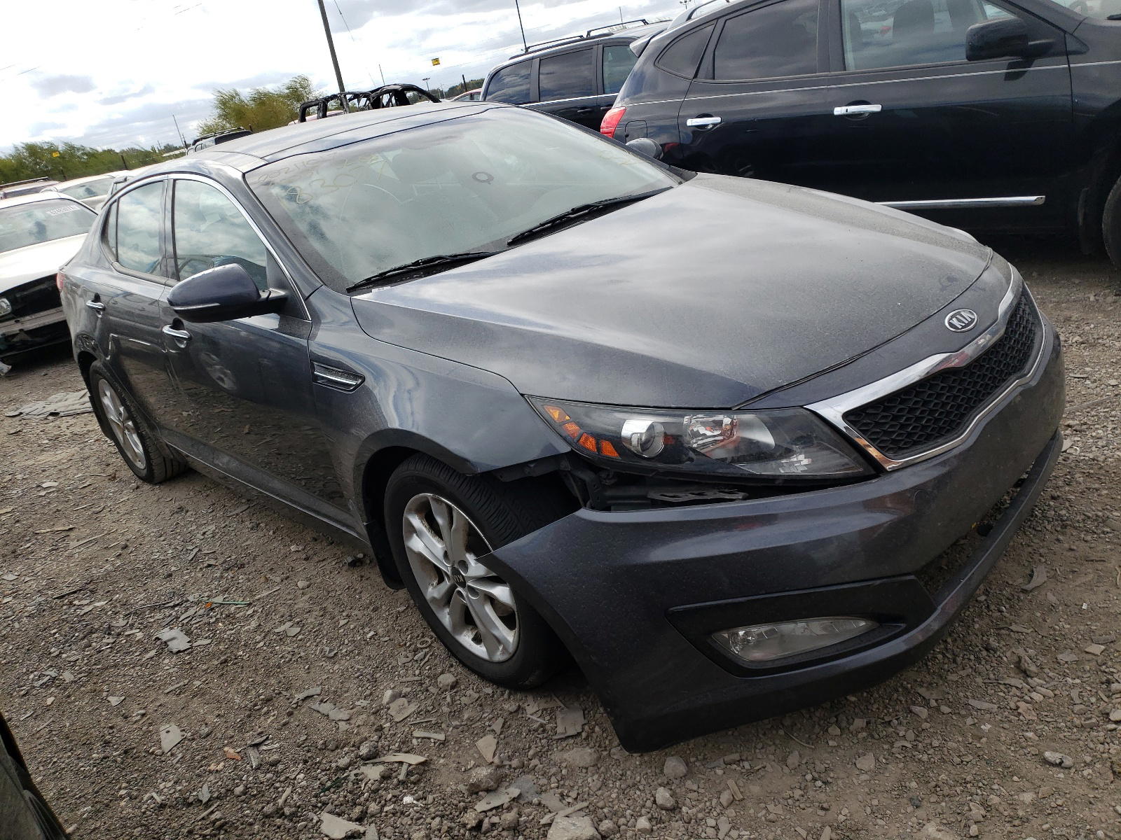 KIA OPTIMA EX 2011 with VIN KNAGN4A77B5183077 - Photo from auction