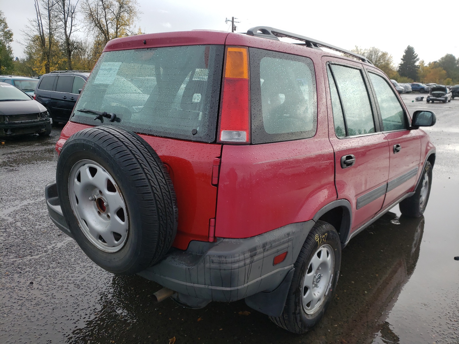 Photo 4 from auction – 2001 HONDA CR-V LX with VIN JHLRD28441C006210