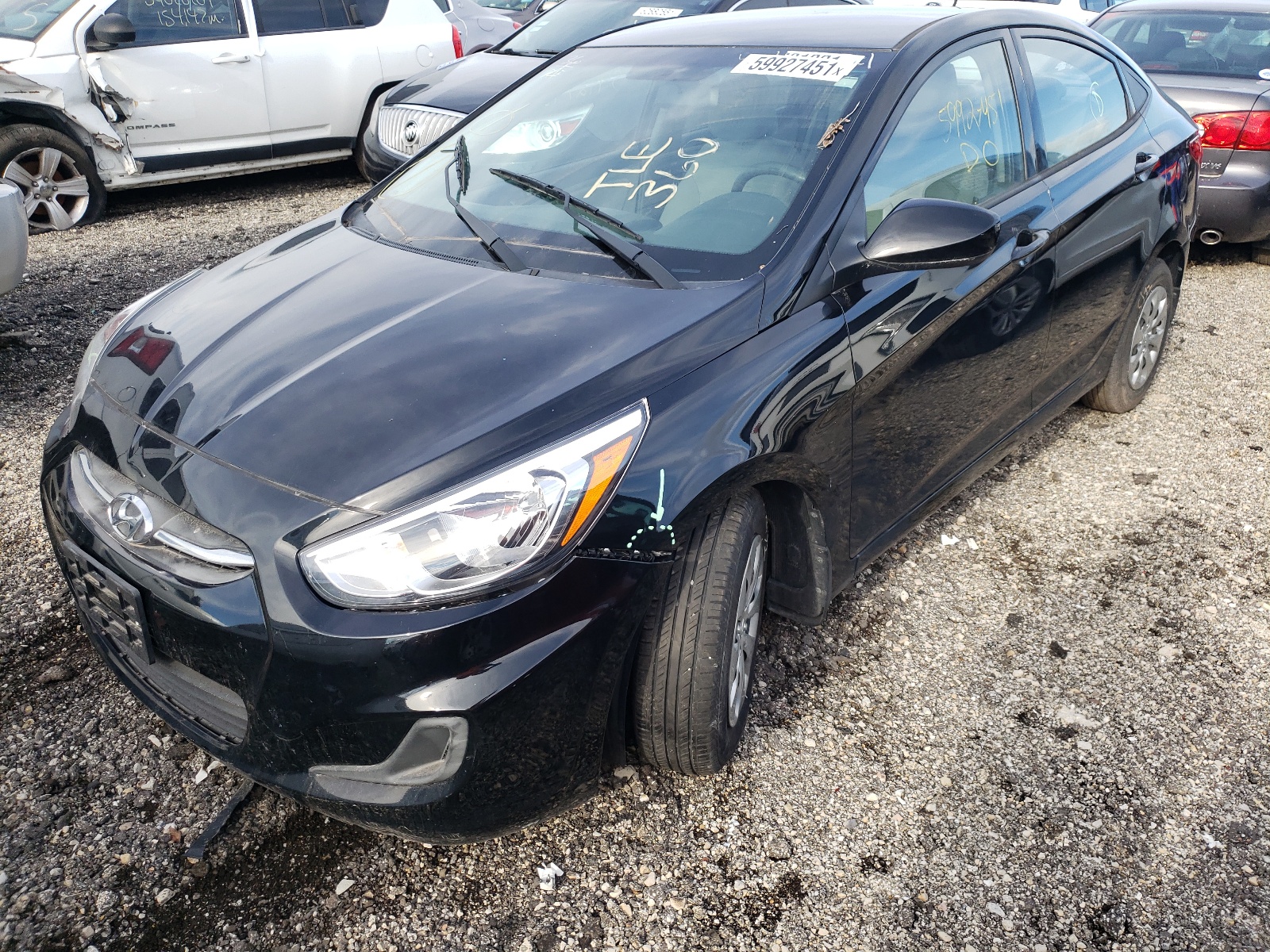 Photo 2 from auction – 2017 HYUNDAI ACCENT SE with VIN KMHCT4AE9HU330810