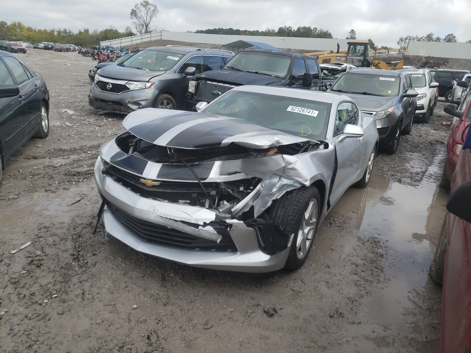 Photo 2 from auction – 2018 CHEVROLET CAMARO LT with VIN 1G1FB1RS2J0187024