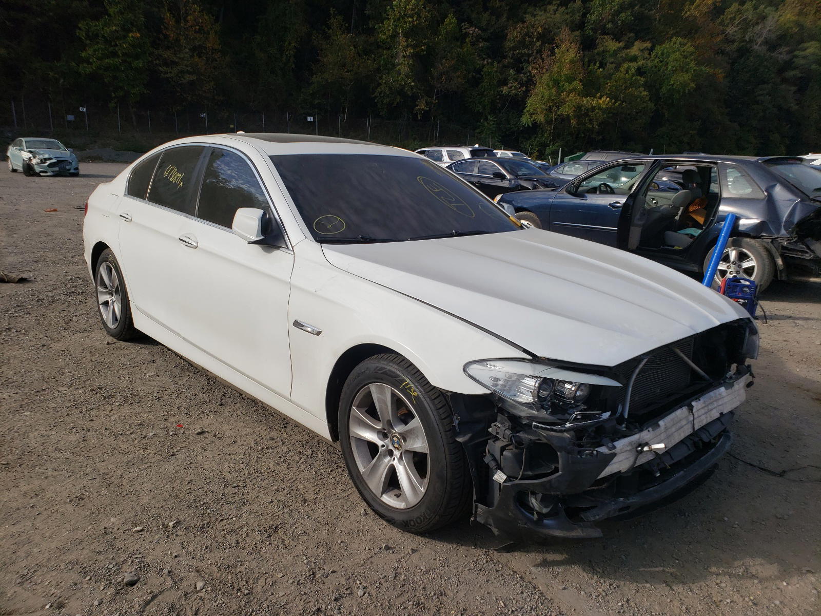 BMW 528 I 2012 with VIN WBAXG5C51CDY30236 - Photo from auction