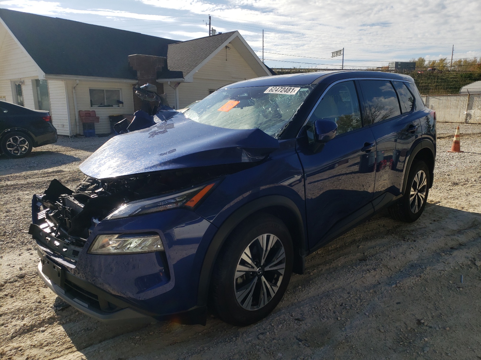 Photo 2 from auction – 2021 NISSAN ROGUE SV with VIN JN8AT3BB2MW201210