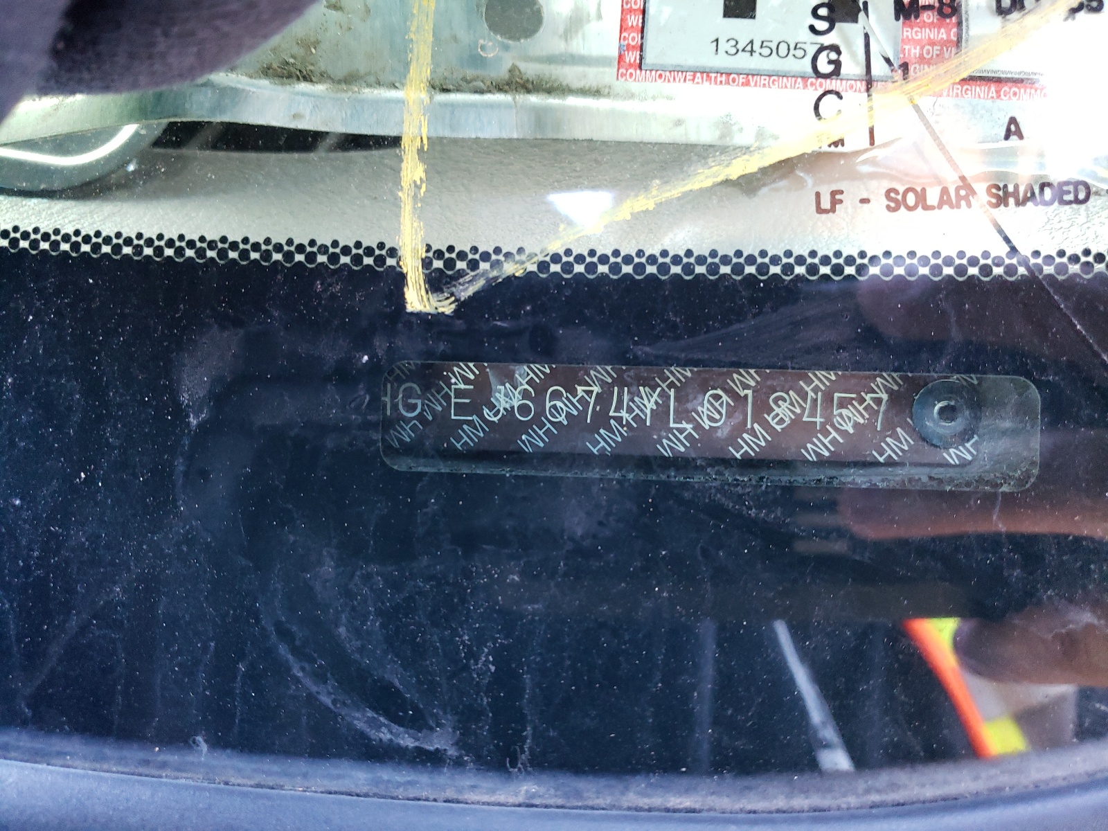 Photo 10 from auction – 2000 HONDA CIVIC with VIN 1HGEJ6674YL018457