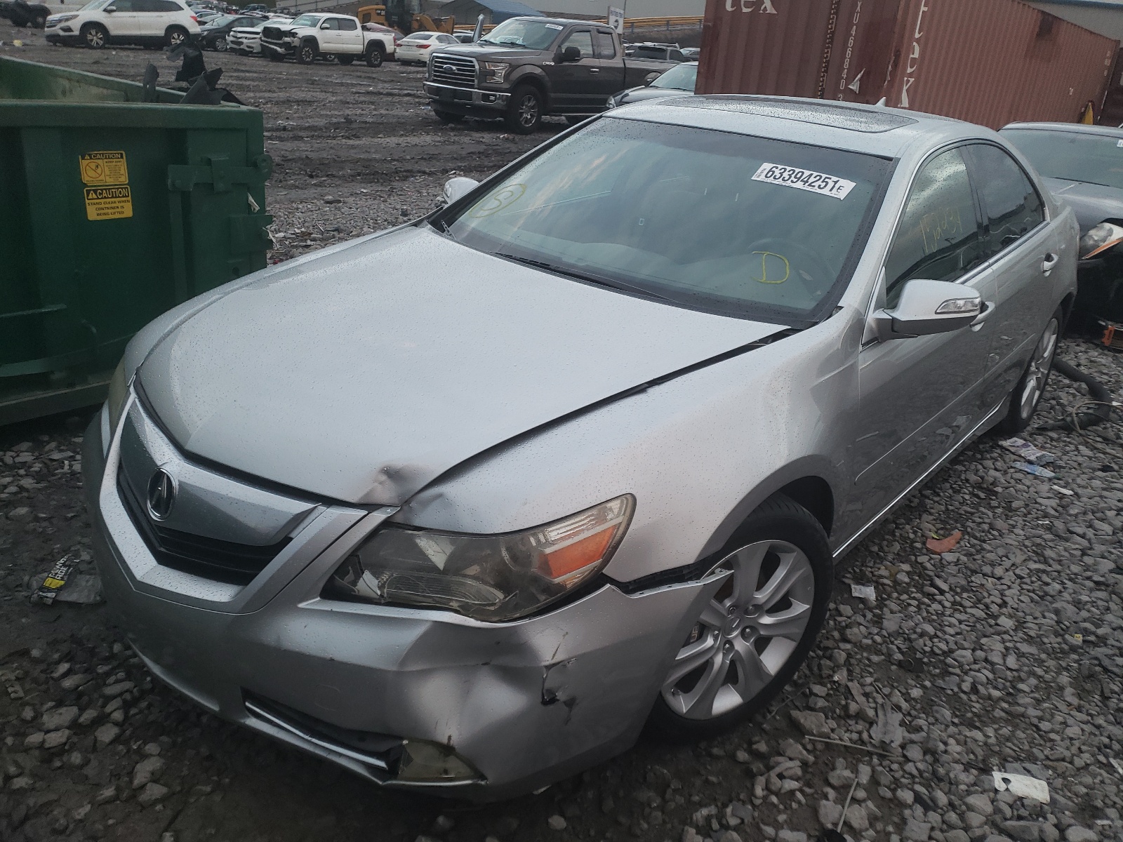 Photo 2 from auction – 2009 ACURA RL with VIN JH4KB26629C000795