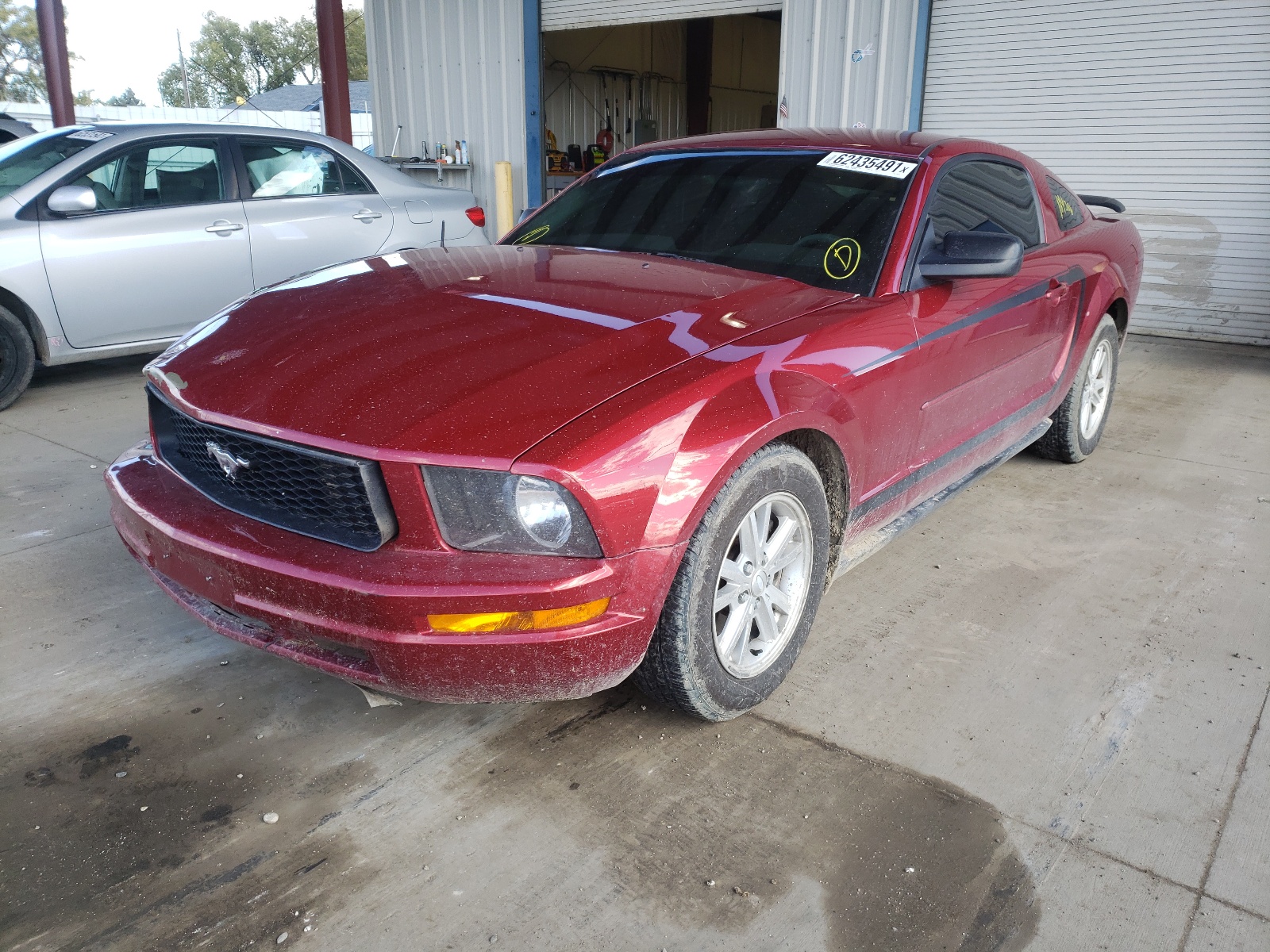 Photo 2 from auction – 2007 FORD MUSTANG with VIN 1ZVFT80N975365430