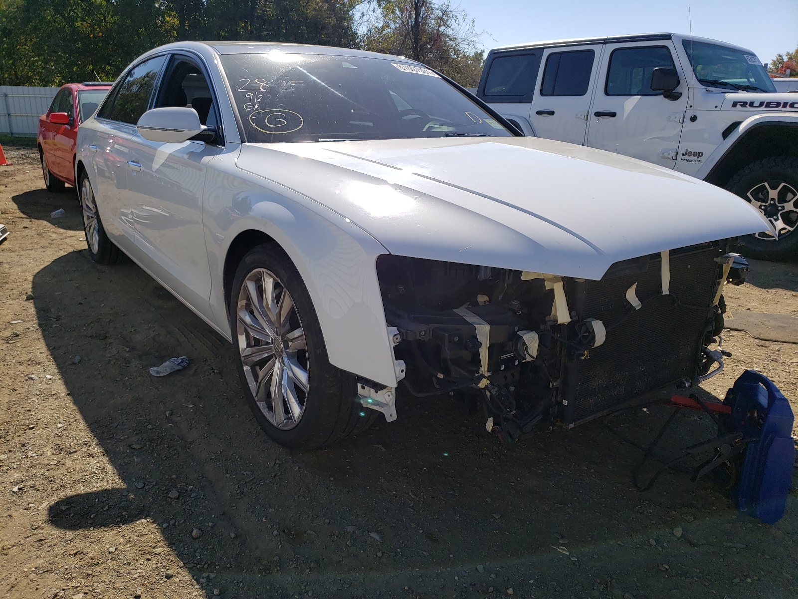 AUDI A8 L QUATT 2016 with VIN WAU34AFD7GN002758 - Photo from auction