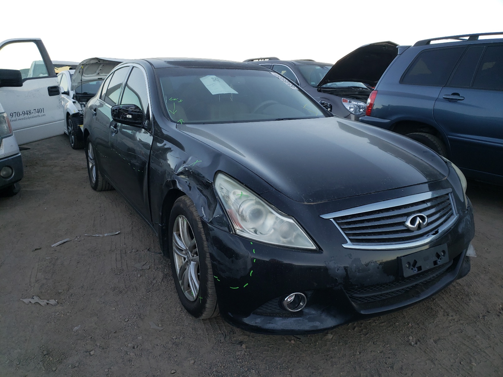 Photo 1 from auction – 2011 INFINITI G37 with VIN JN1CV6AR8BM411188