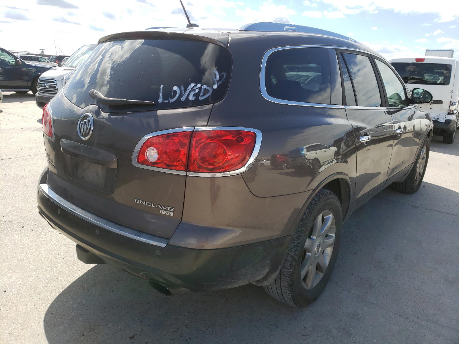 Photo 4 from auction – 2008 BUICK ENCLAVE CX with VIN 5GAER23758J237378