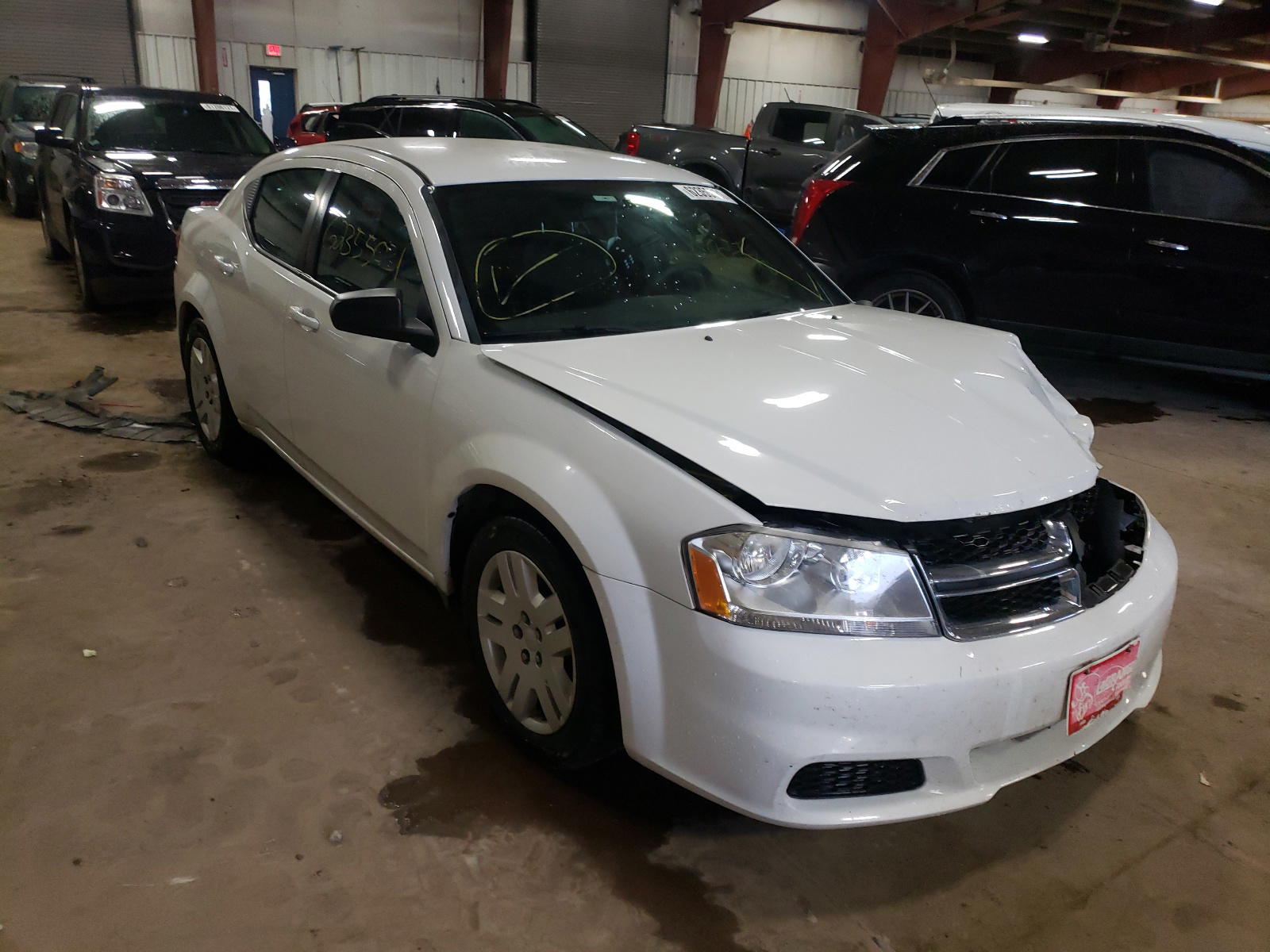DODGE AVENGER SE 2014 with VIN 1C3CDZAB0EN215964 - Photo from auction
