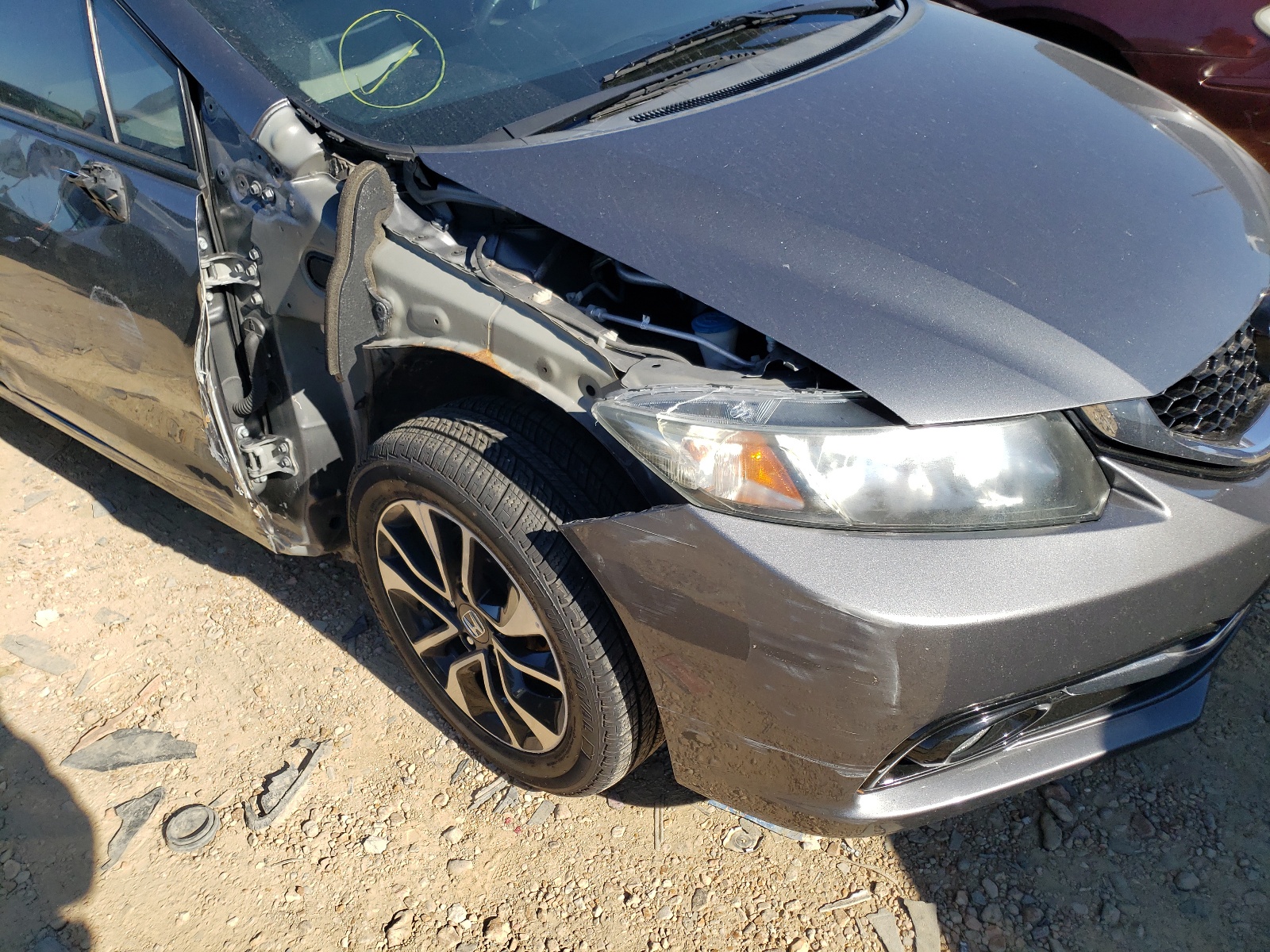 Zdjęcie 9 z aukcji – 2013 HONDA CIVIC EXL z VIN 19XFB2F91DE033222