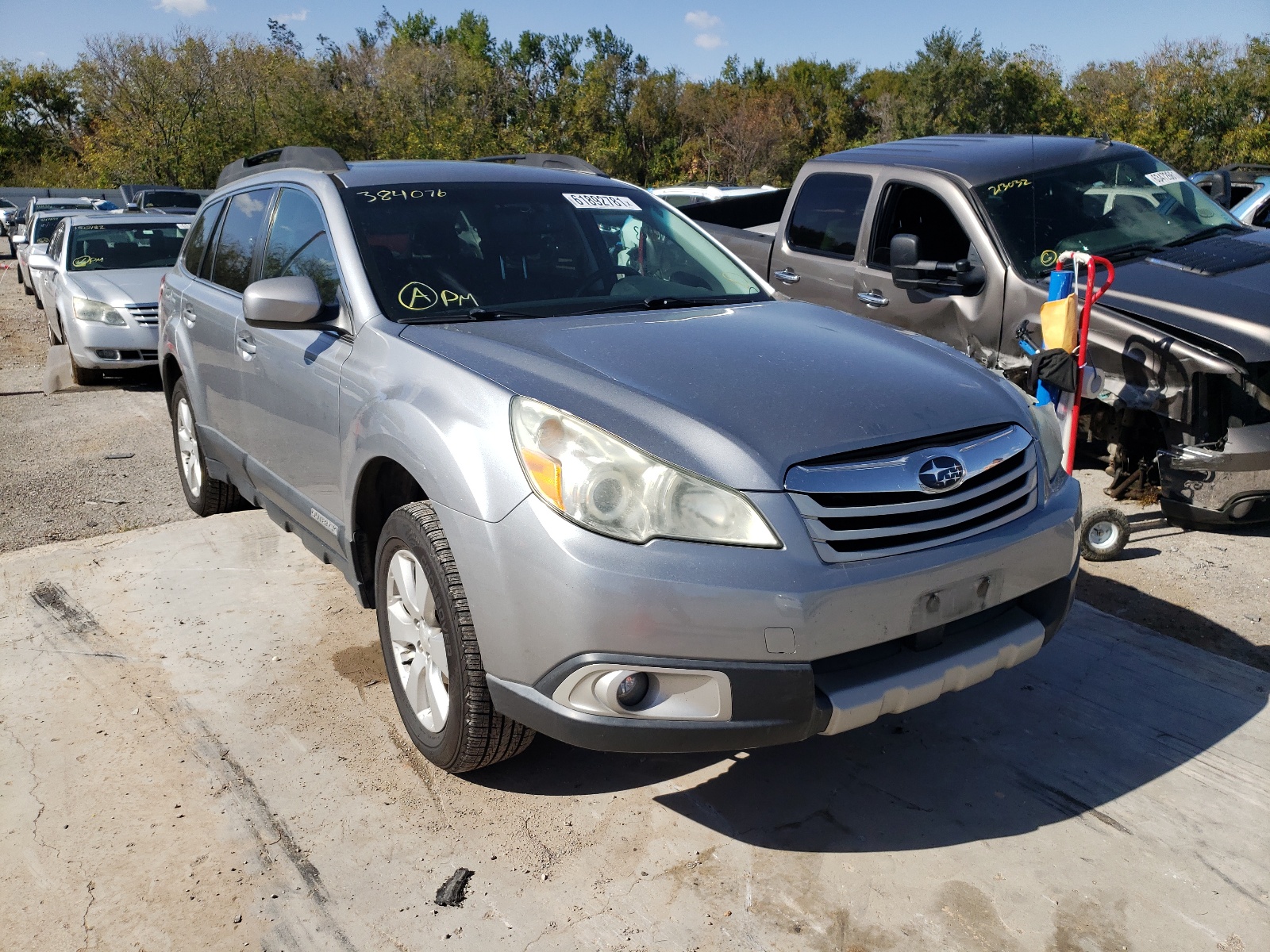 SUBARU OUTBACK 2. 2010 с VIN 4S4BRBKC3A3384076 - Снимка от търг
