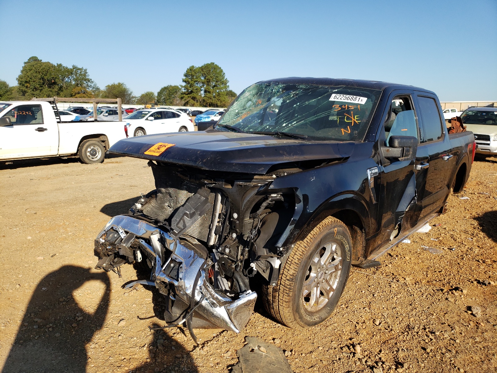 Photo 2 from auction – 2021 FORD F150 SUPER with VIN 1FTFW1E85MFC03451