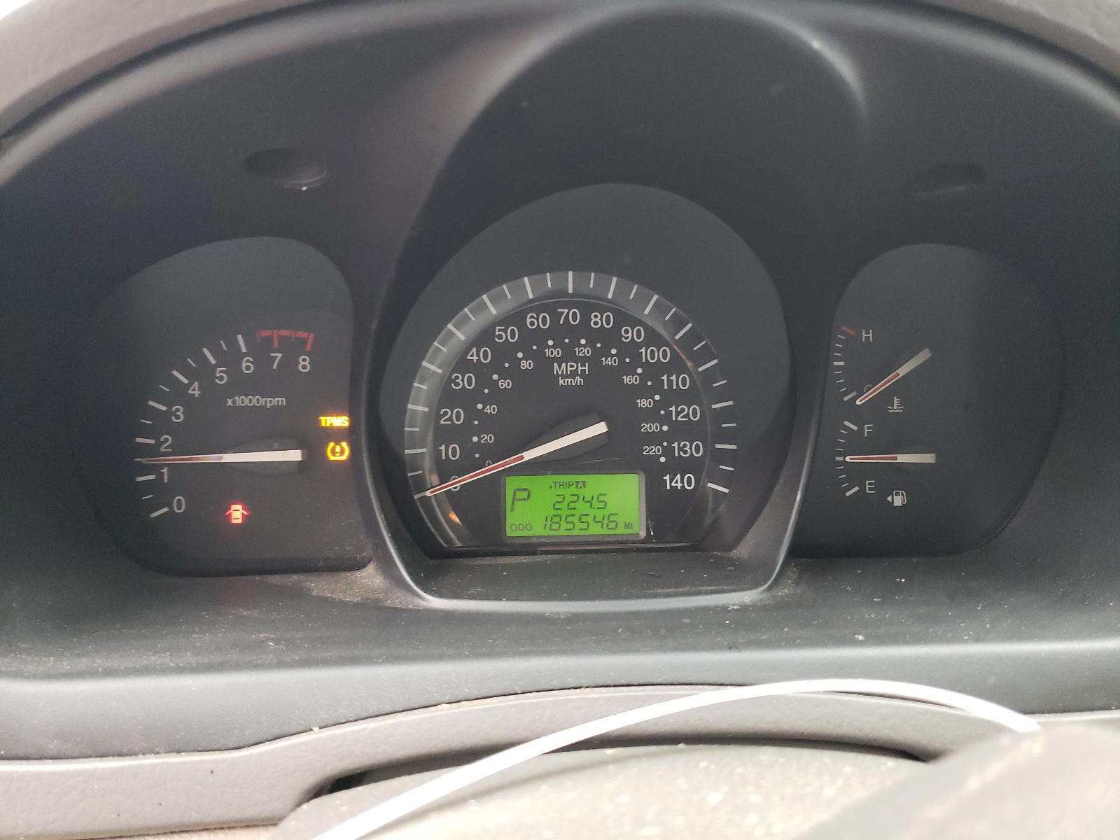 Photo 8 from auction – 2008 KIA SPECTRA EX with VIN KNAFE121785527665
