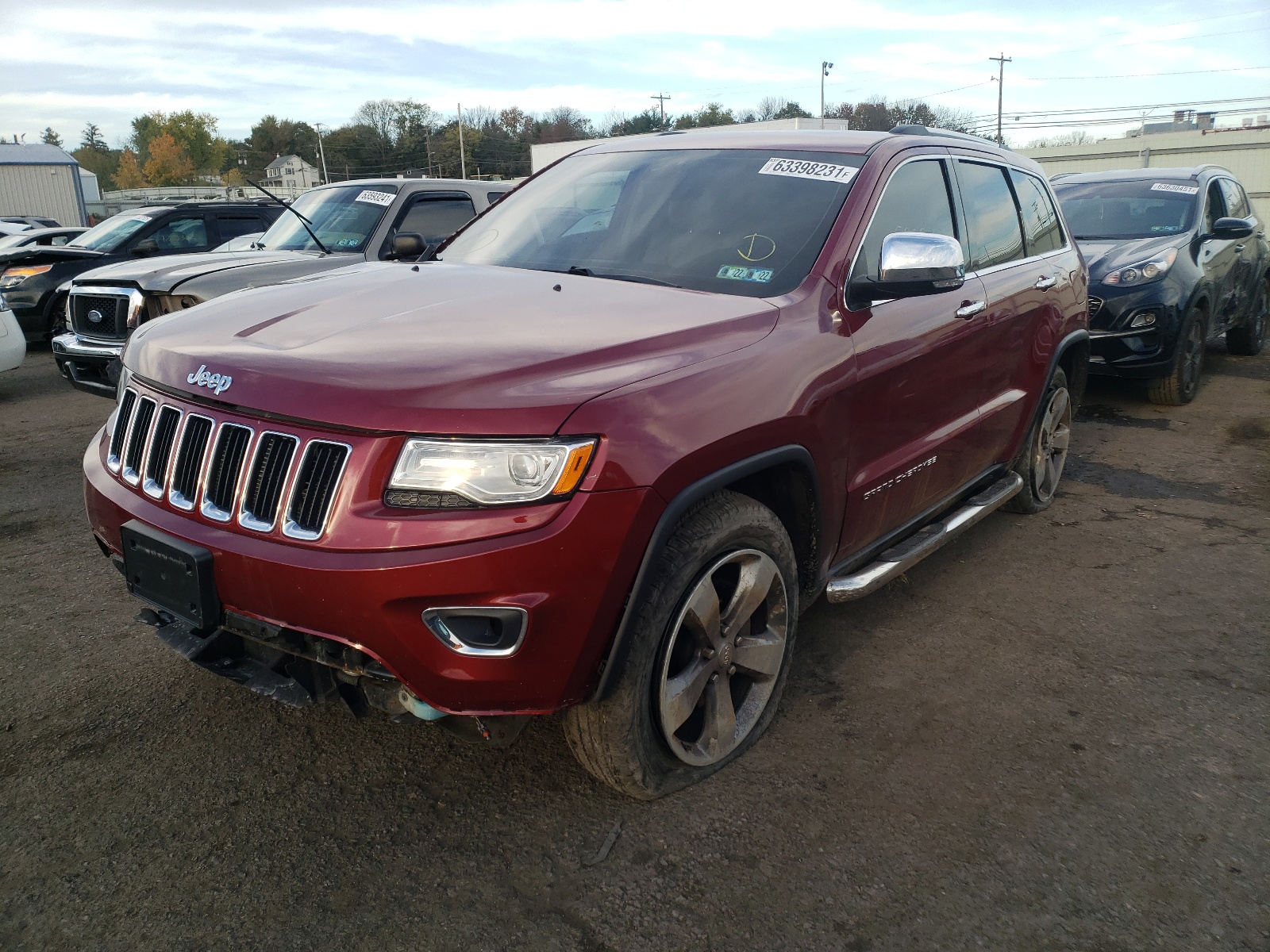 Photo 2 from auction – 2014 JEEP GRAND CHER with VIN 1C4RJFBG0EC266268