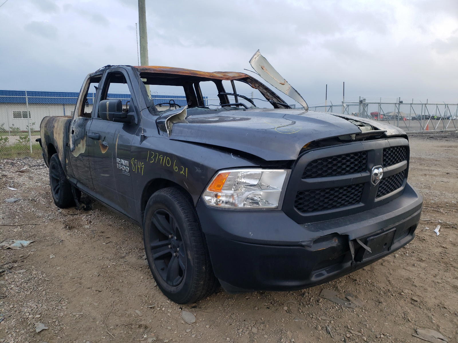 RAM 1500 CLASS 2019 with VIN 1C6RR6FGXKS608949 - Photo from auction