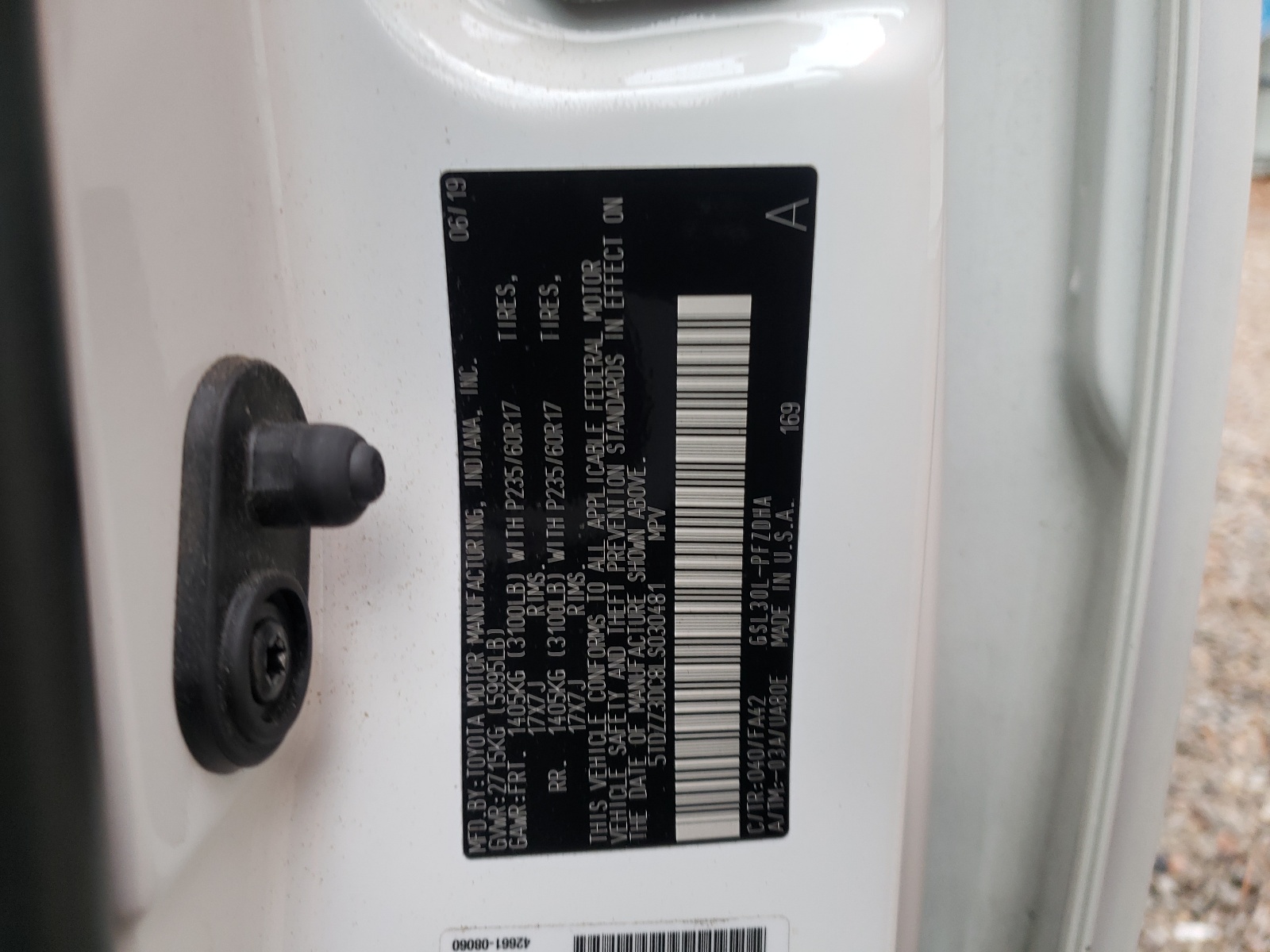 Photo 10 from auction – 2020 TOYOTA SIENNA L with VIN 5TDZZ3DC8LS030481