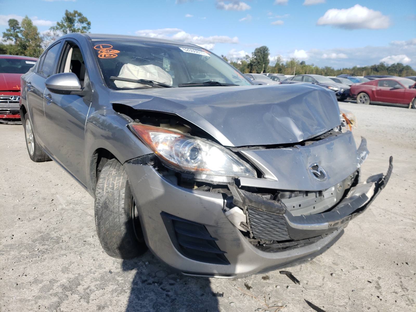 Photo 9 from auction – 2010 MAZDA 3 I with VIN JM1BL1SF7A1229875