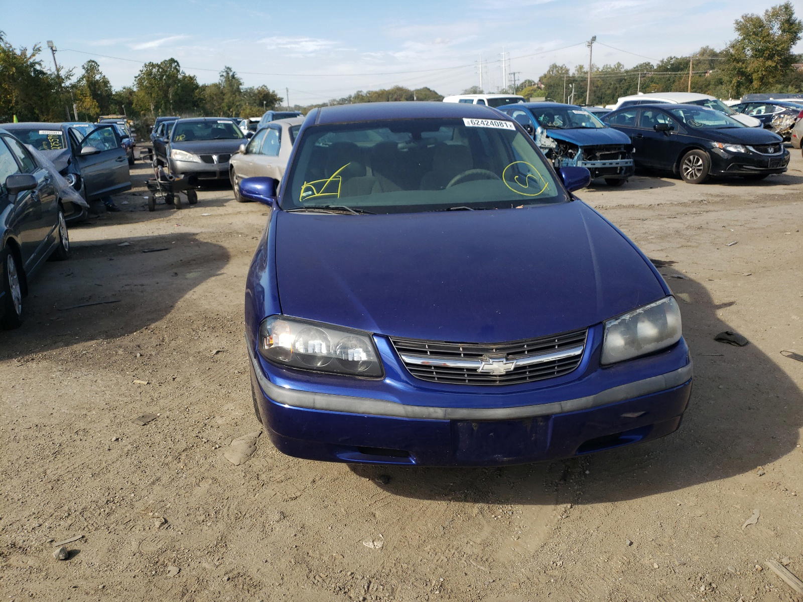 Photo 9 from auction – 2005 CHEVROLET IMPALA with VIN 2G1WF52E259172311
